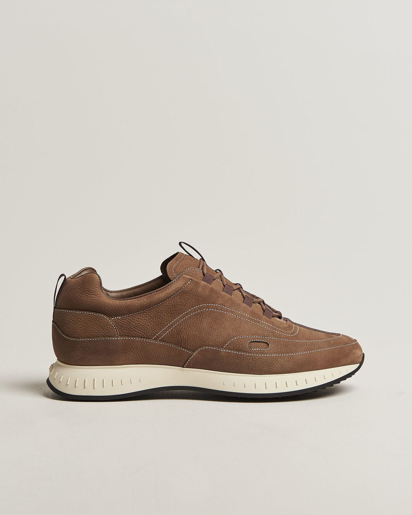 Herre | Sneakers | John Lobb | Stream Running Sneakers Moka Nubuck