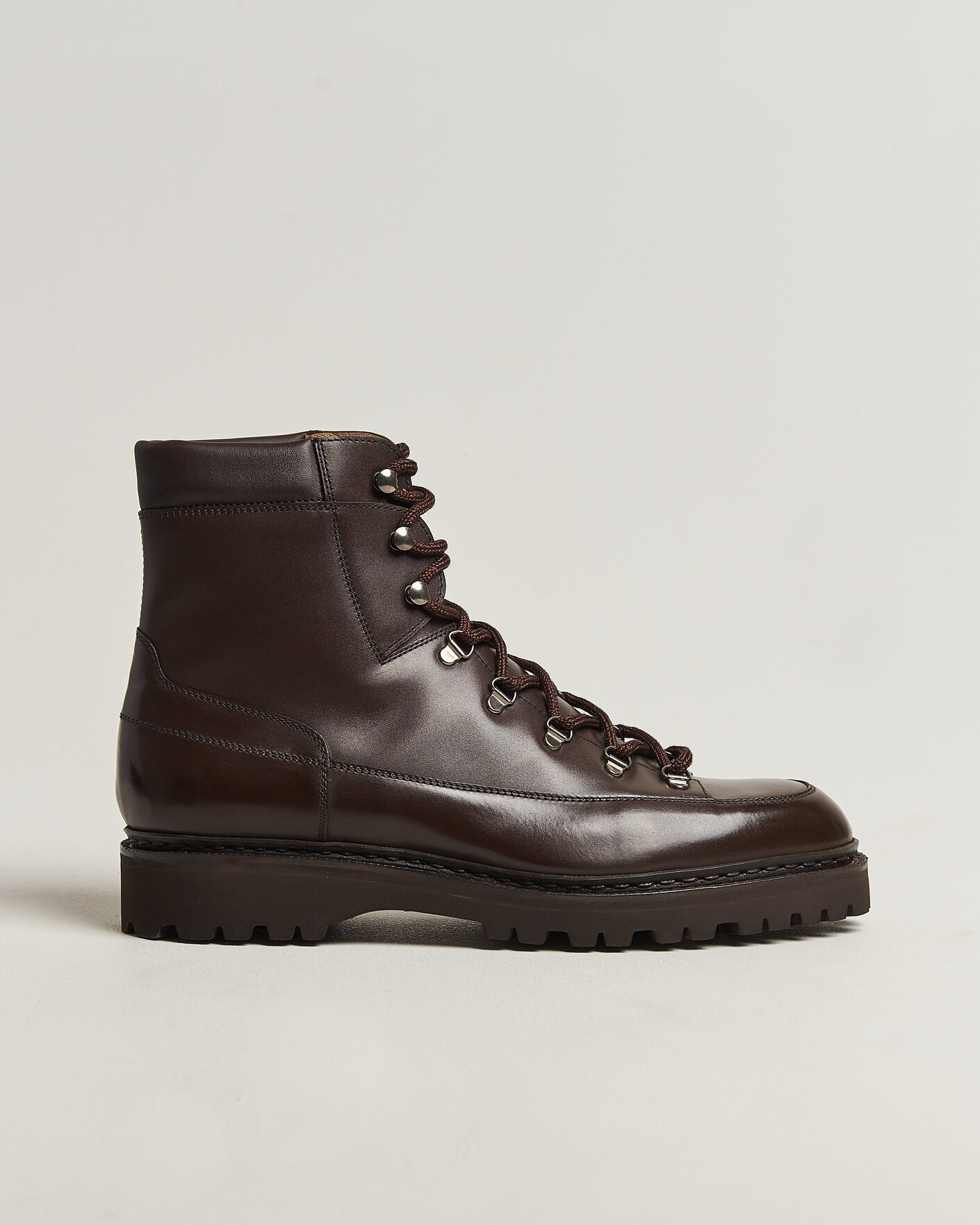 Herre | Støvler | John Lobb | Sommet Lace Up Boots Dark Brown Calf