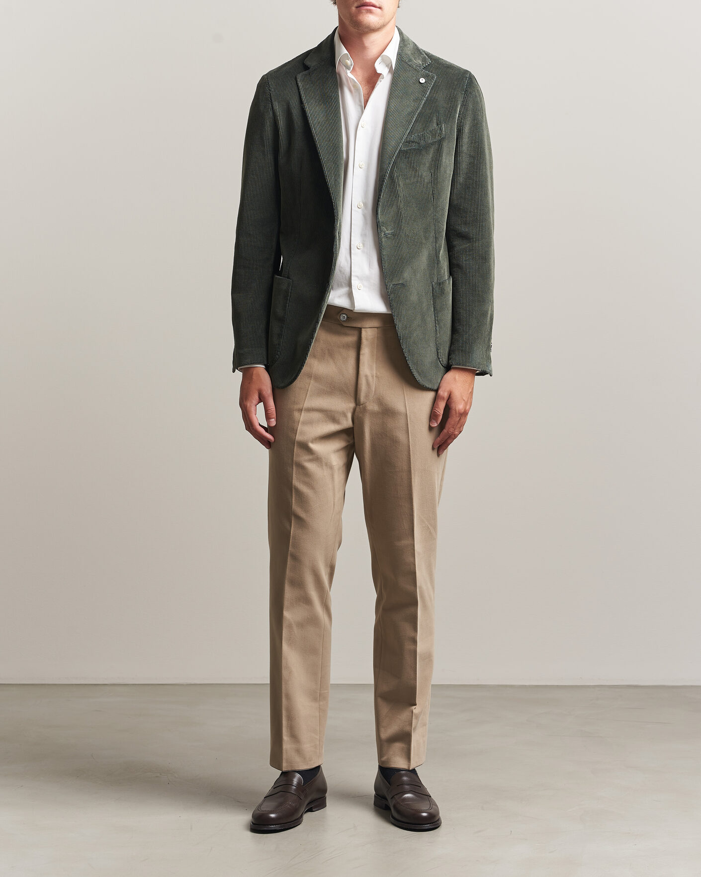 Herre | Blazere & jakker | L.B.M. 1911 | Jack Corduroy Blazer Soft Green