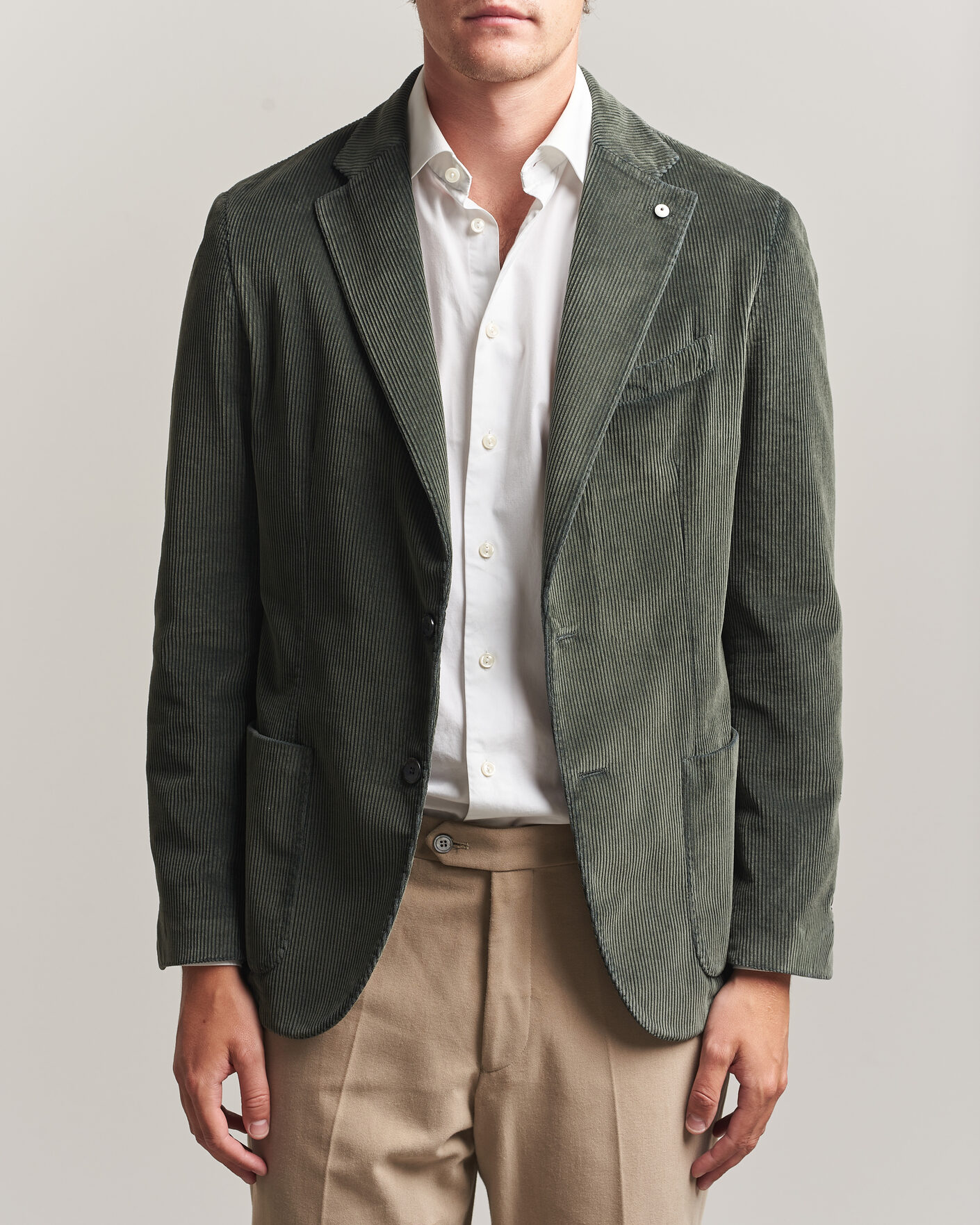 Herre | Blazere & jakker | L.B.M. 1911 | Jack Corduroy Blazer Soft Green