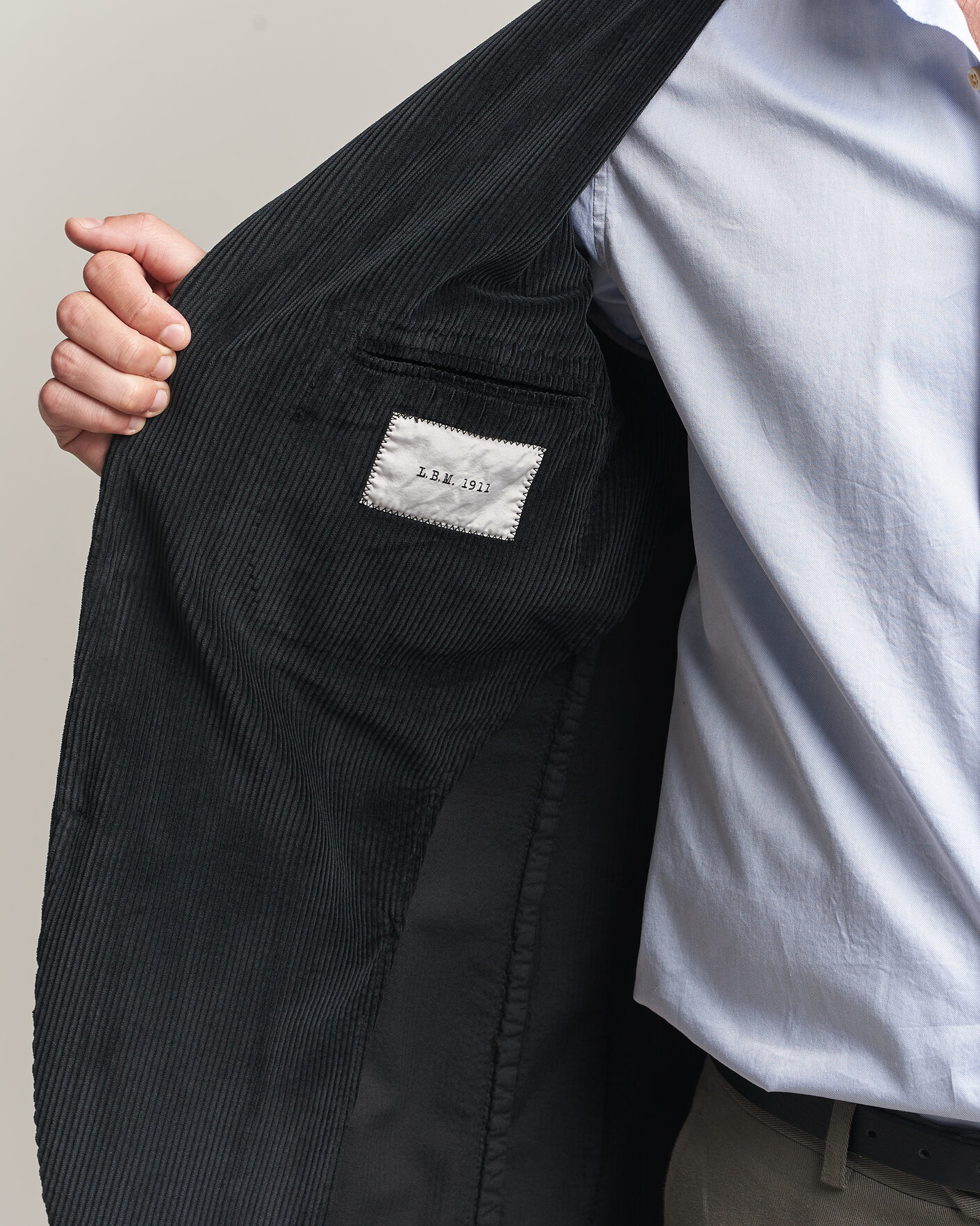 Herre | Blazere & jakker | L.B.M. 1911 | Jack Corduroy Blazer Black