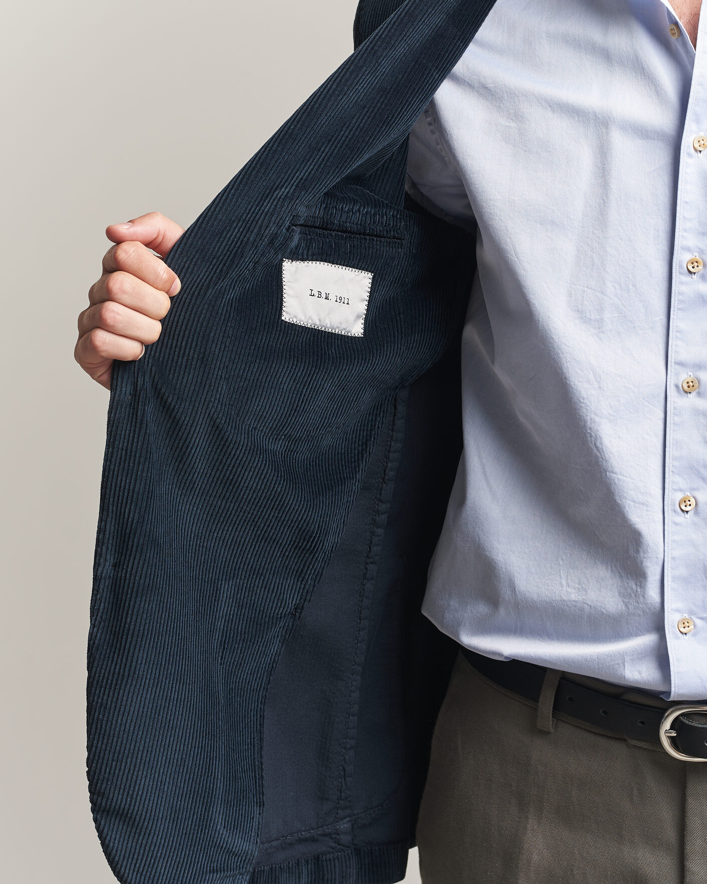 Herre | Blazere & jakker | L.B.M. 1911 | Jack Corduroy Blazer Navy