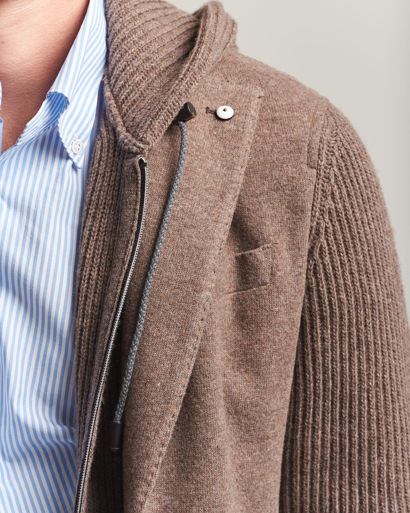 Herre | Blazere & jakker | L.B.M. 1911 | Ivan Hybrid Wool Blazer Brown