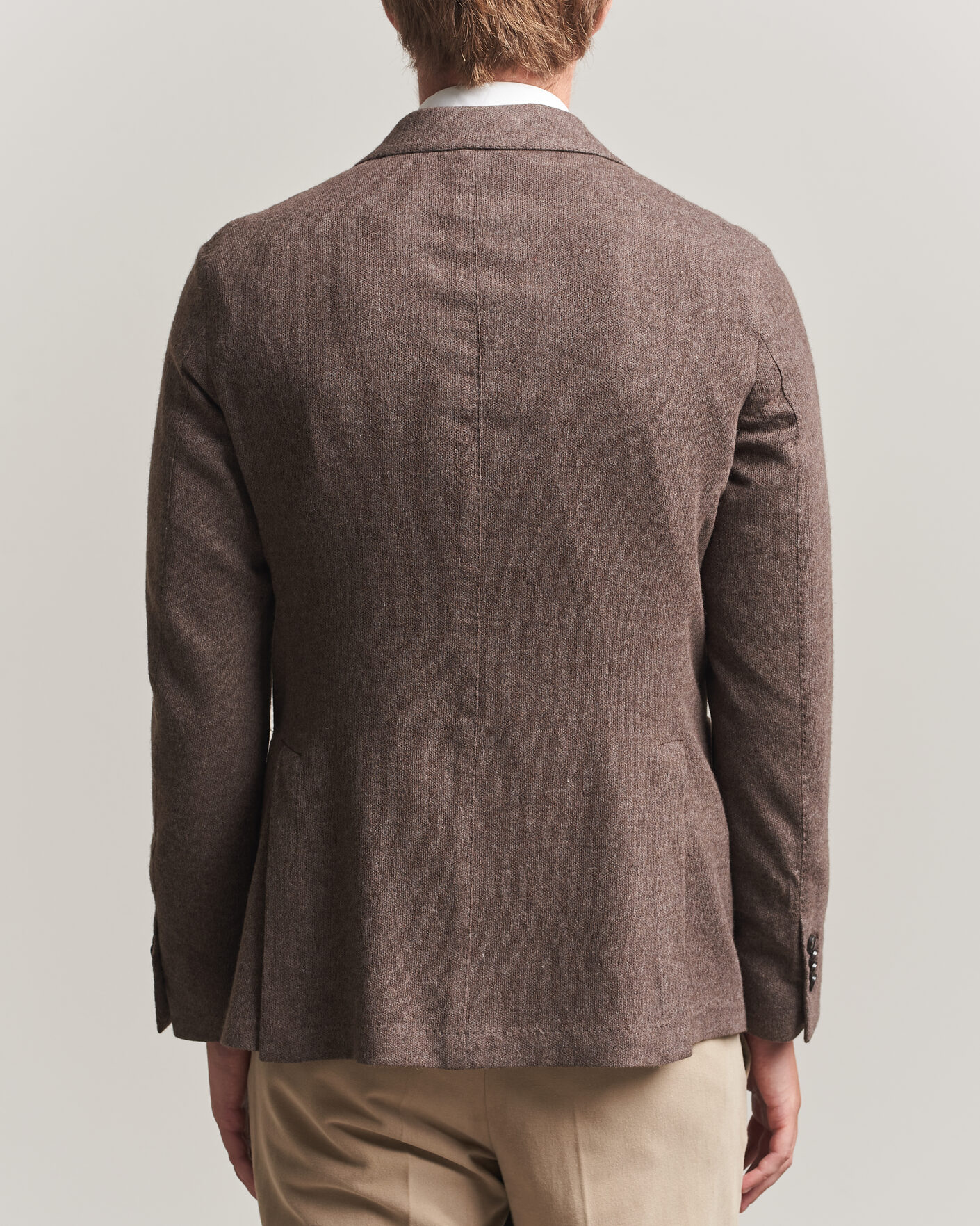 Herre | Blazere & jakker | L.B.M. 1911 | Jack Knitted Cashmere Mix Blazer Brown