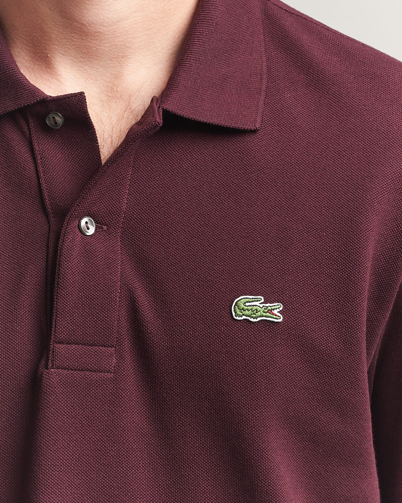 Herre | Polotrøjer | Lacoste | Original Long Sleeve Polo Piké Oxalis