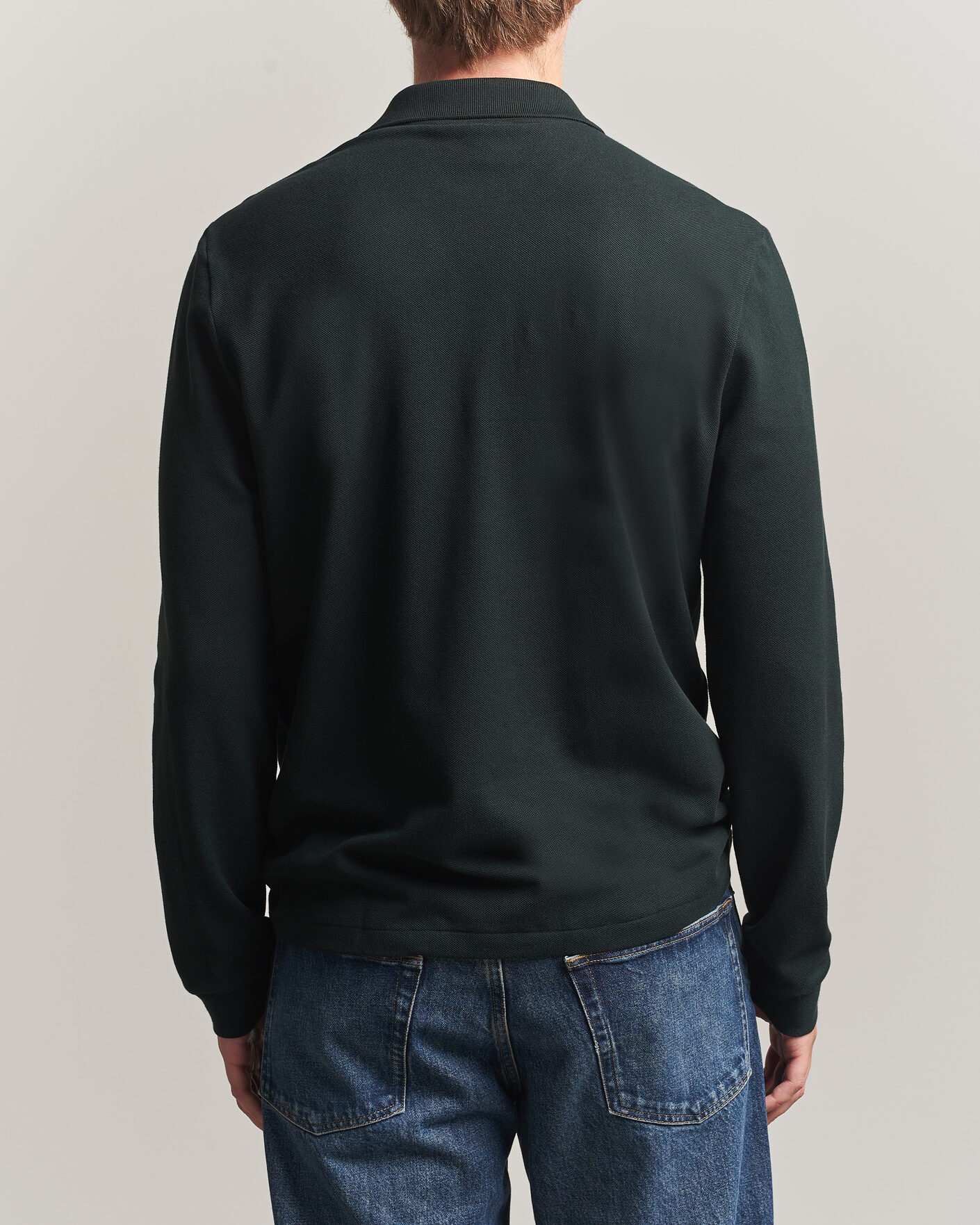 Herre | Polotrøjer | Lacoste | Original Long Sleeve Polo Piké Dark Varech