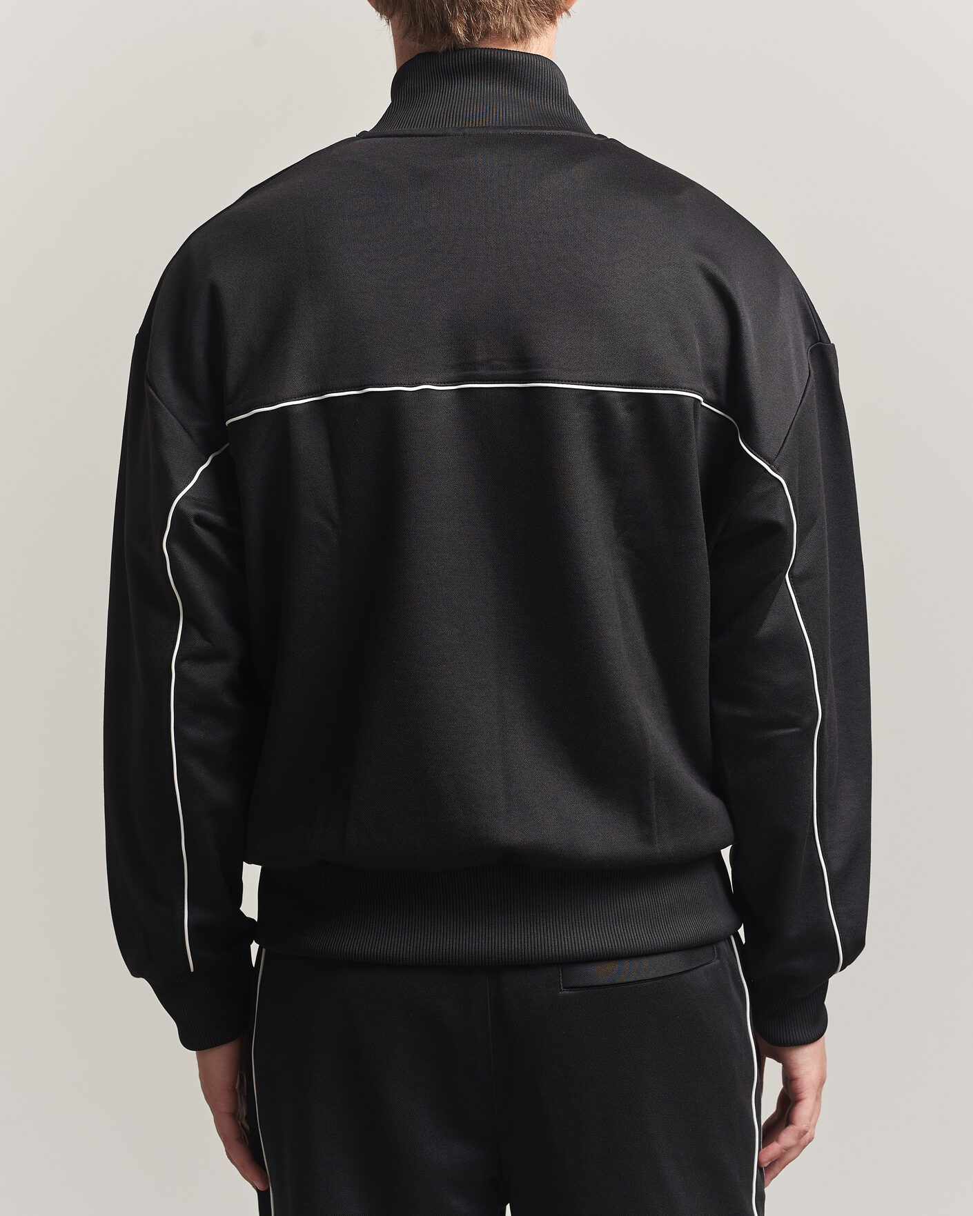 Herre | Trøjer | Lacoste | Piqué Track Jacket Black