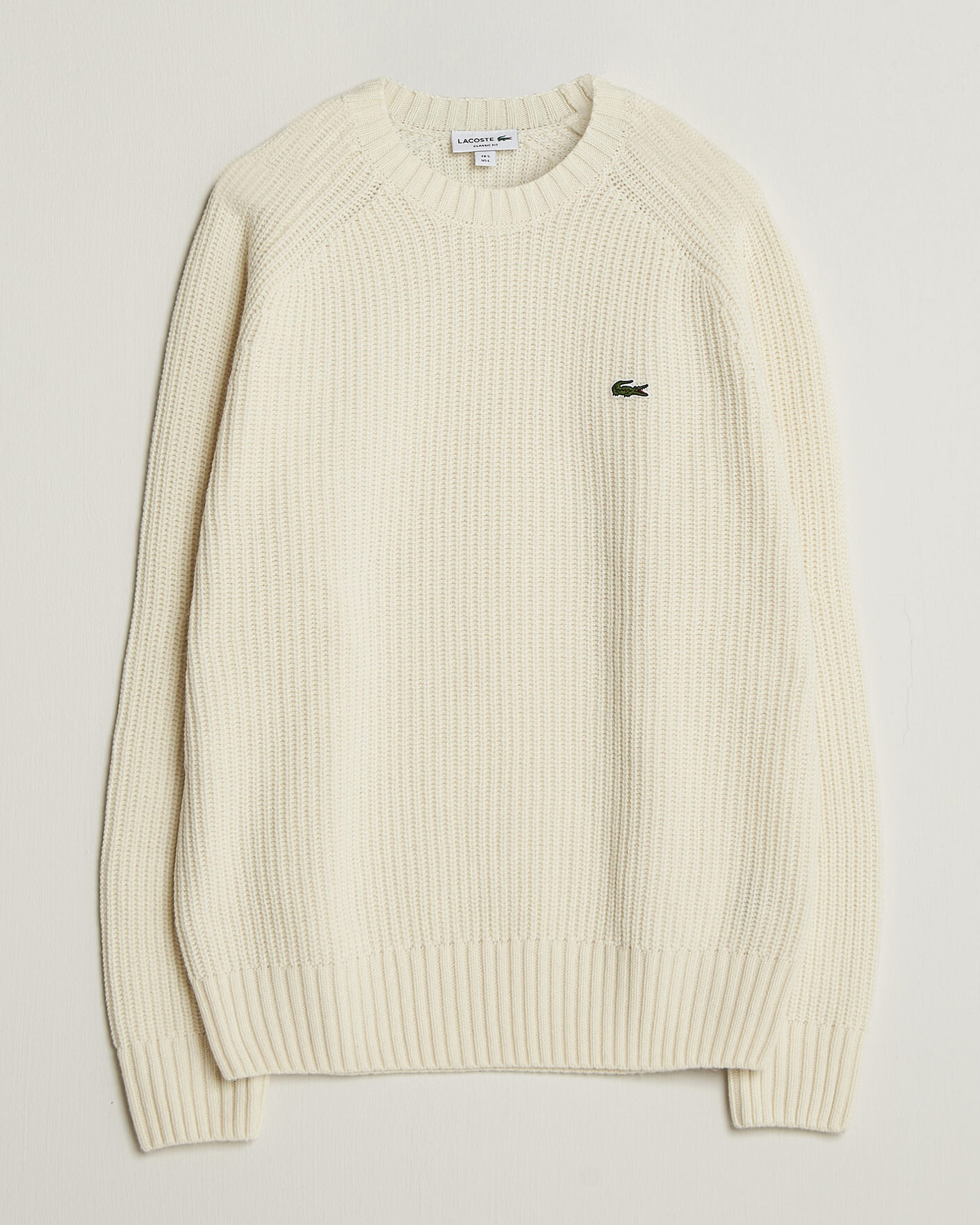 Herre | Trøjer | Lacoste | Heavy Wool Knitted Sweater Lapland