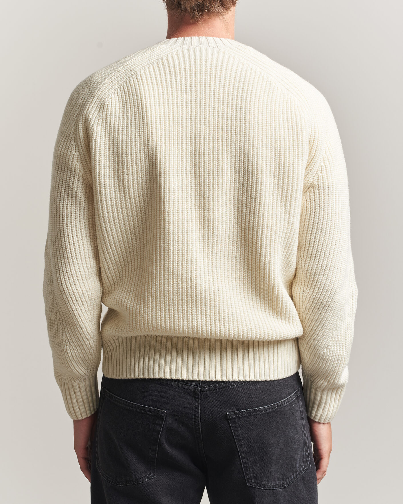 Herre | Trøjer | Lacoste | Heavy Wool Knitted Sweater Lapland