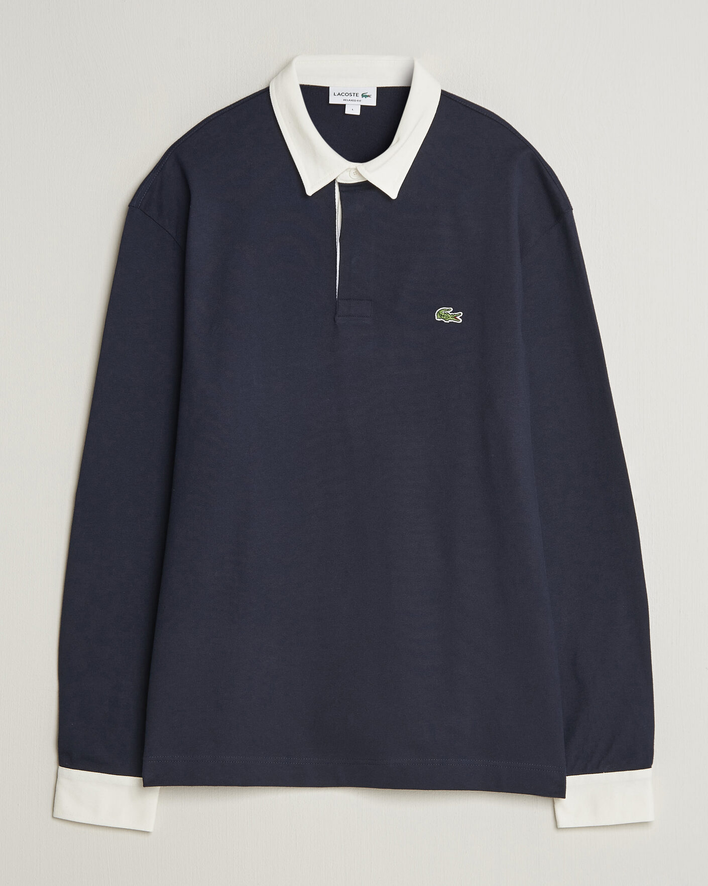 Herre | Trøjer | Lacoste | Heavy Cotton Rugger Dark Navy