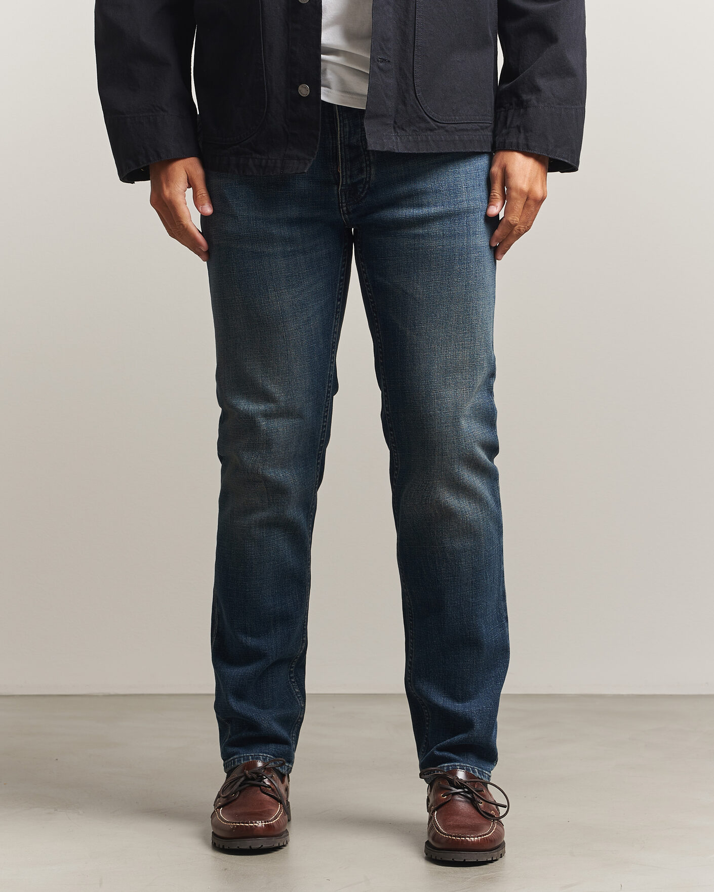 Herre | Jeans | Nudie Jeans | Solid Ollie Jeans Epic Ink