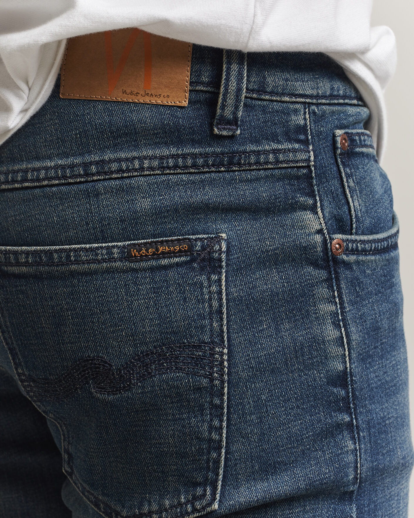 Herre | Jeans | Nudie Jeans | Solid Ollie Jeans Epic Ink