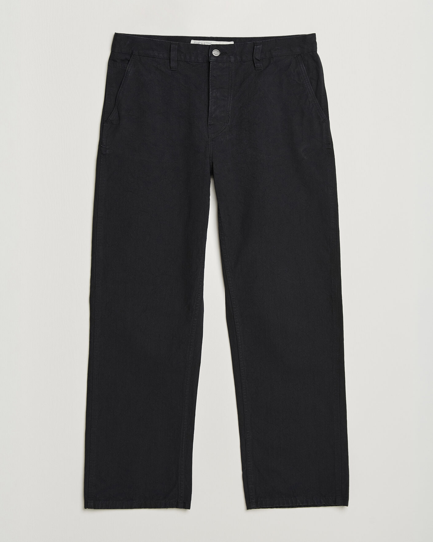 Herre | Bukser | Nudie Jeans | Tuff Tony Duck Canvas Pants Black