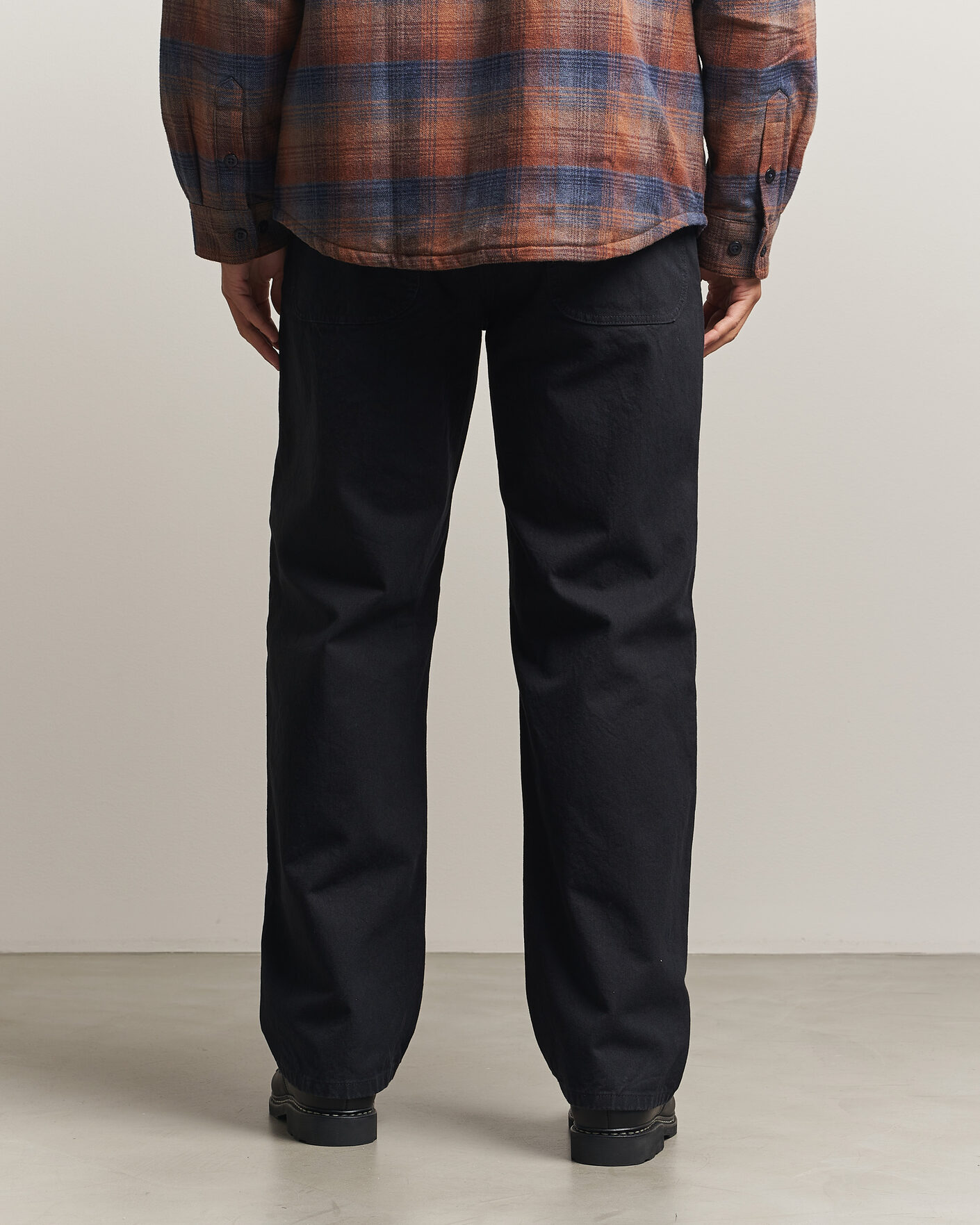 Herre | Bukser | Nudie Jeans | Tuff Tony Duck Canvas Pants Black