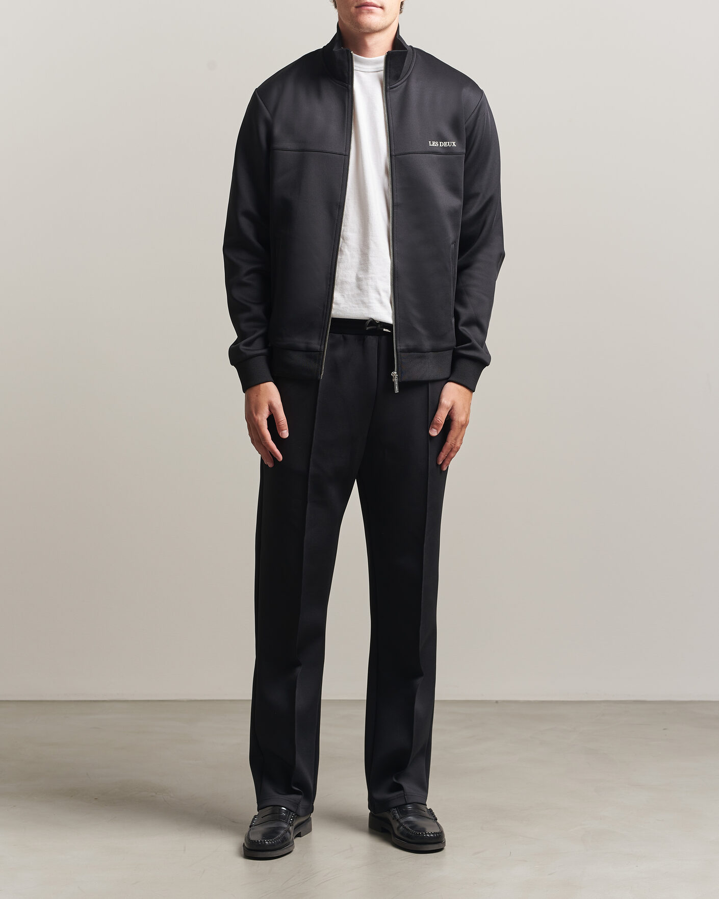 Herre | Trøjer | LES DEUX | Ballier Track Jacket Black