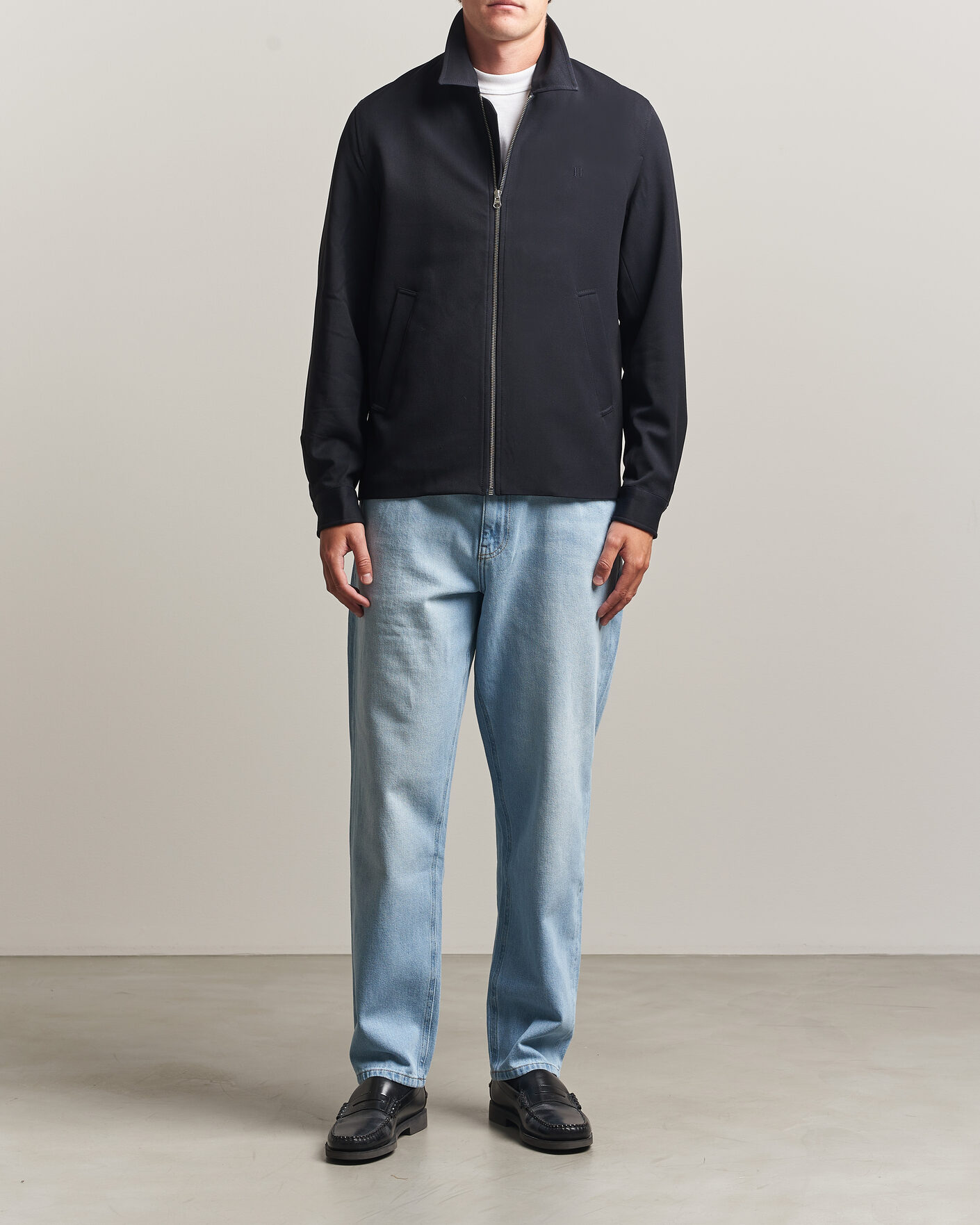 Herre | Jakker | LES DEUX | Como Coach Jacket Navy