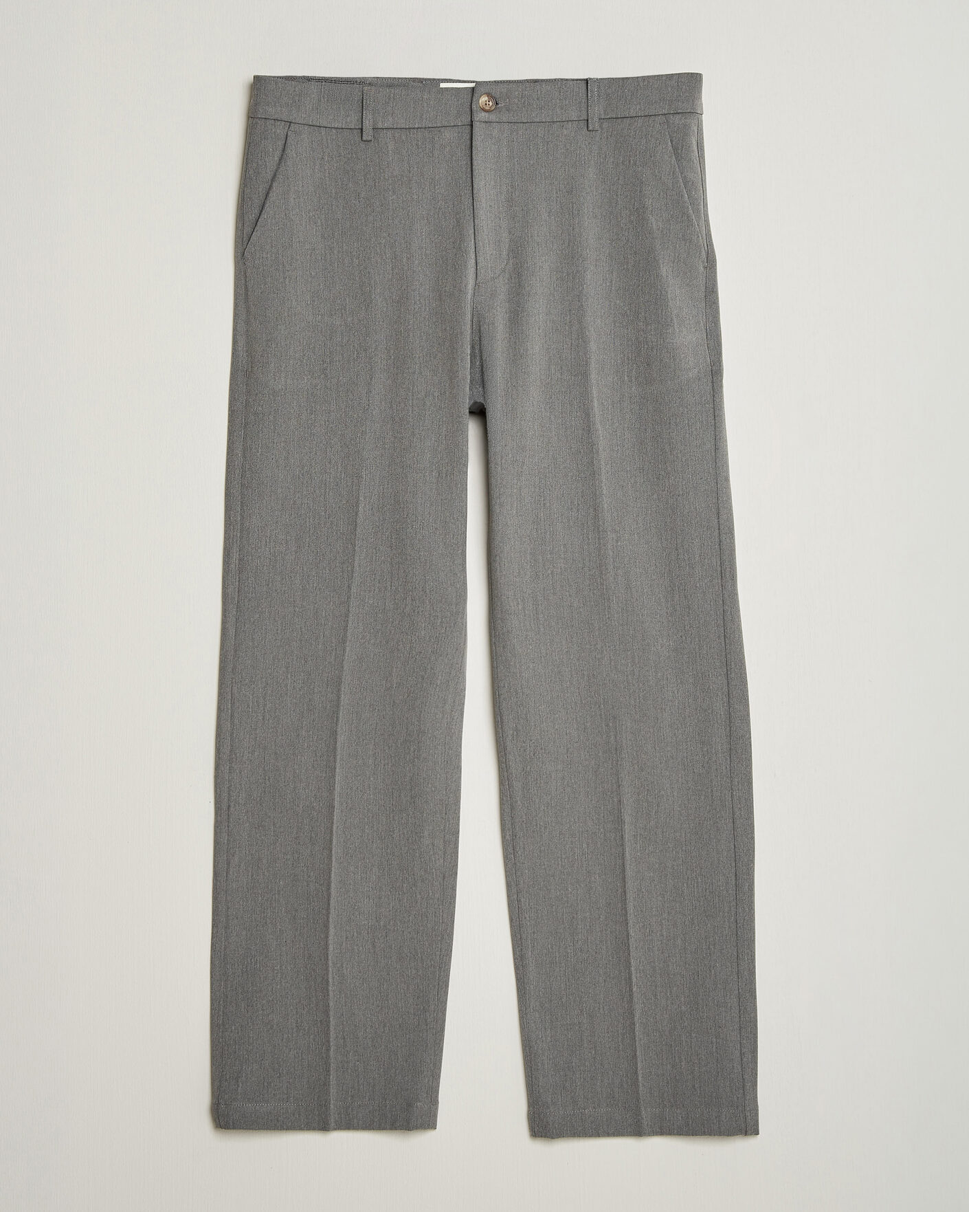Herre | Bukser | LES DEUX | Como Solid Slack Pants Grey Melange