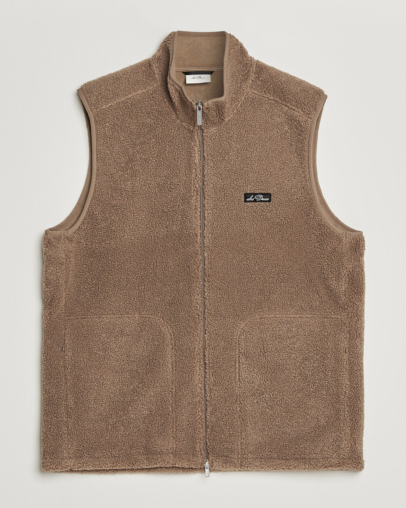 Herre | Veste | LES DEUX | Patch Teddy Vest Caribou