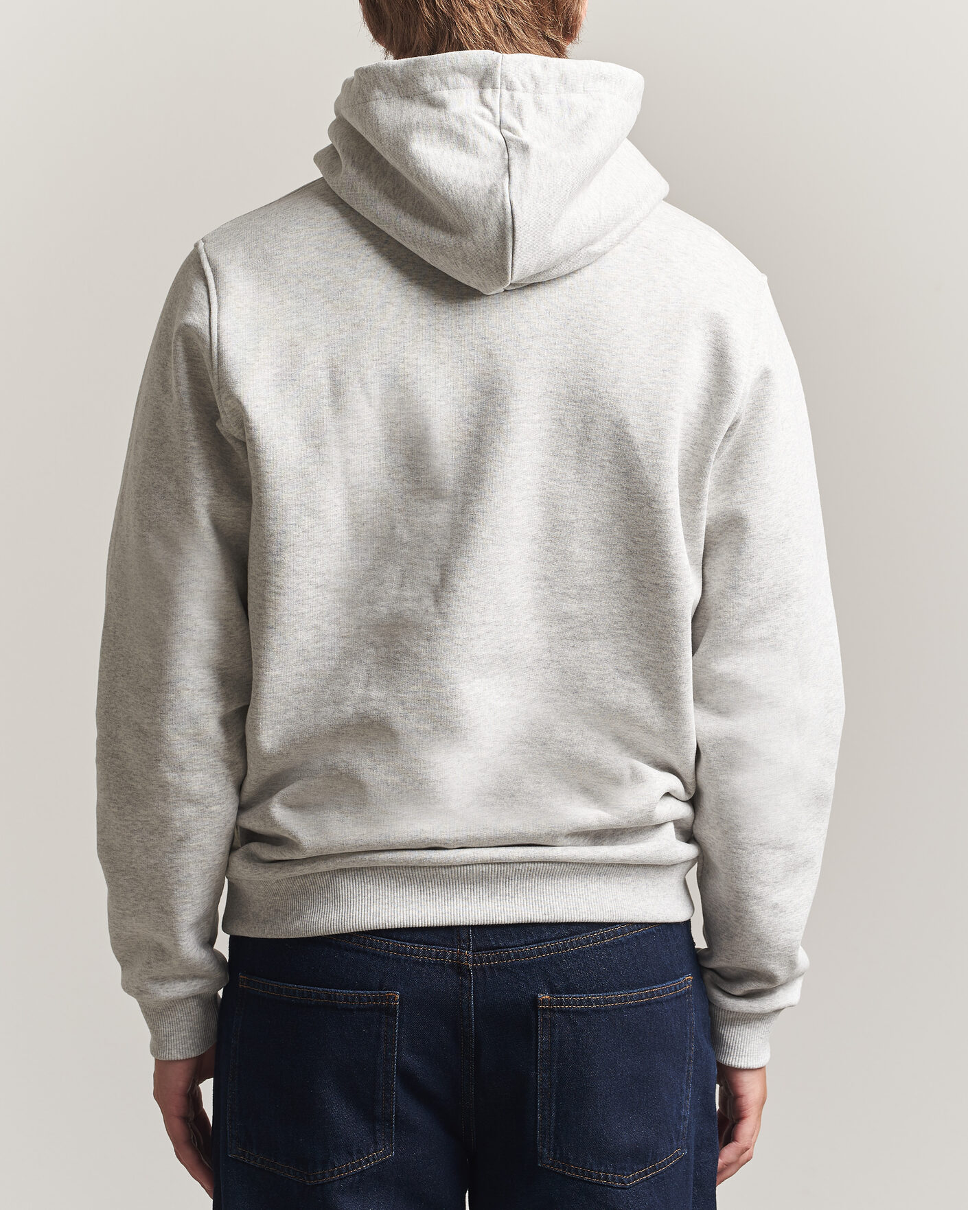 Herre | Trøjer | LES DEUX | Market Hoodie Snow Melange
