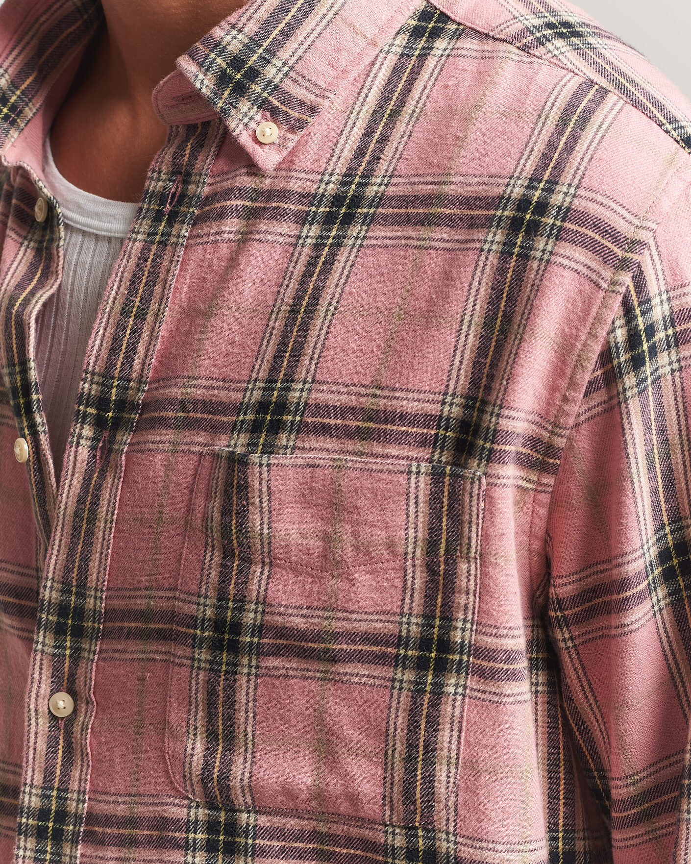 Herre | Skjorter | LES DEUX | Vintage Check Shirt India Ink
