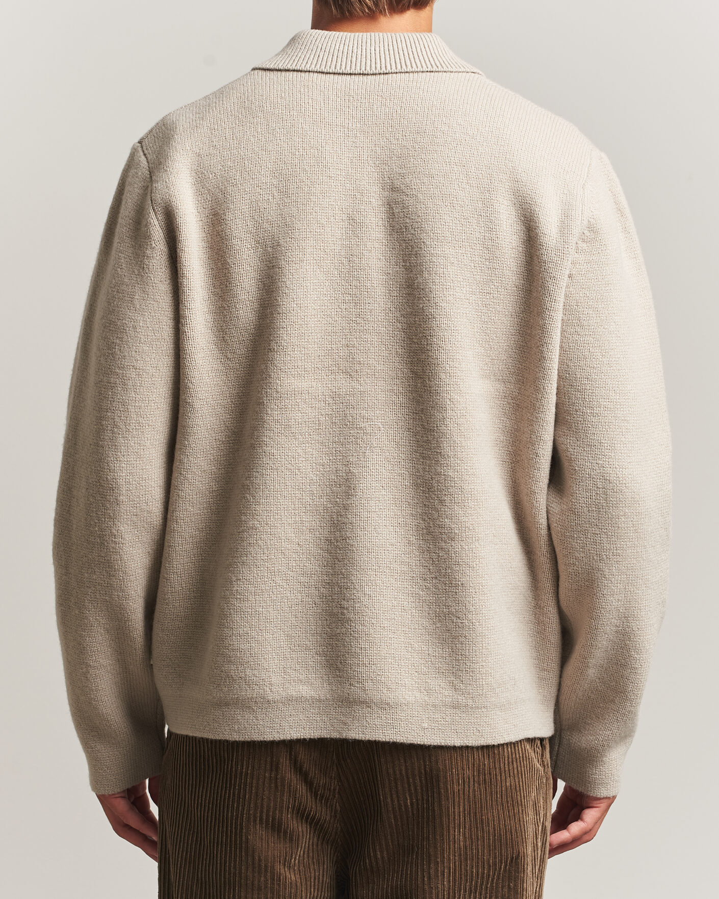 Herre | Trøjer | LES DEUX | Milano Knit Overshirt Light Sand