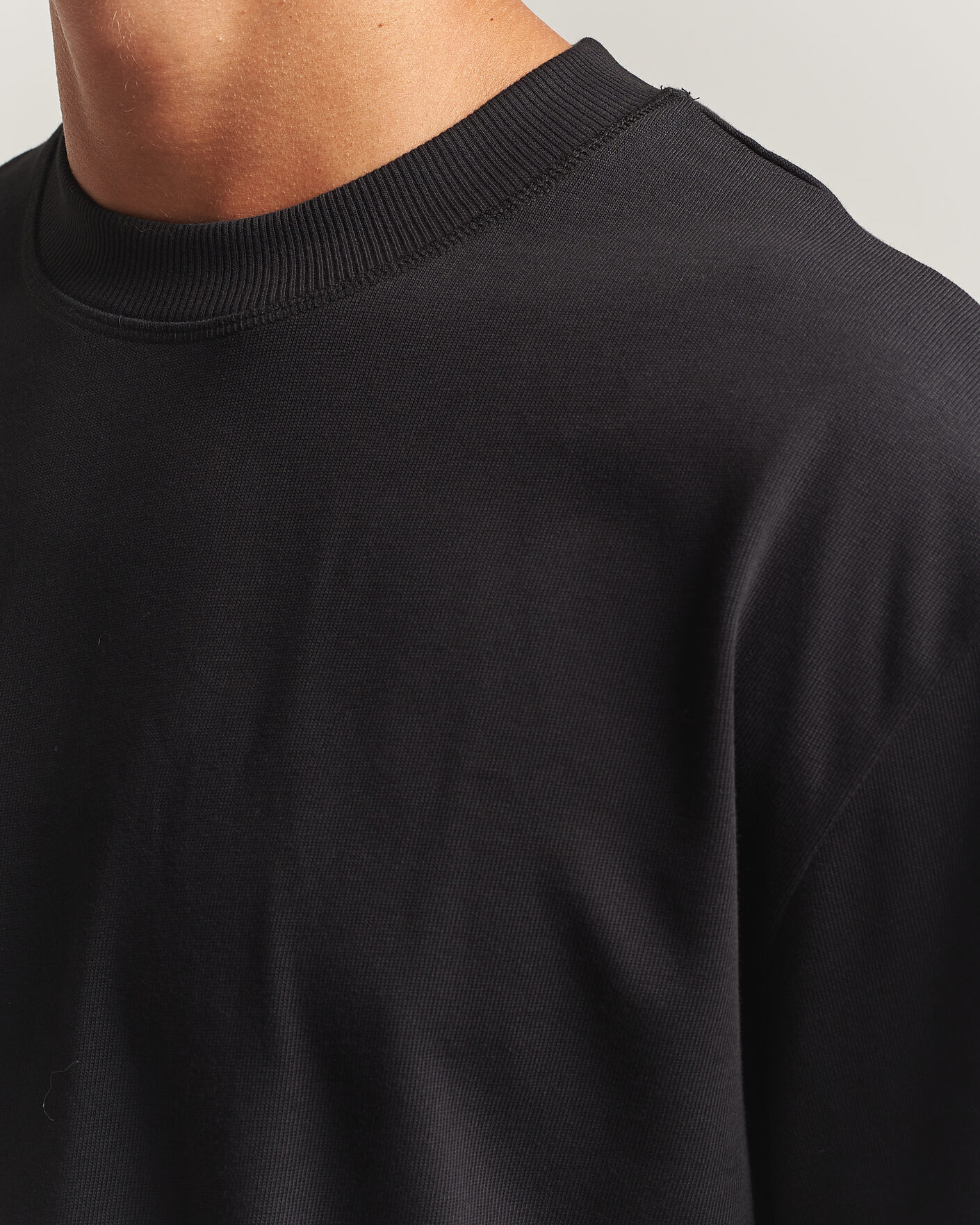 Herre | T-Shirts | LES DEUX | Heavyweight T-Shirt Black