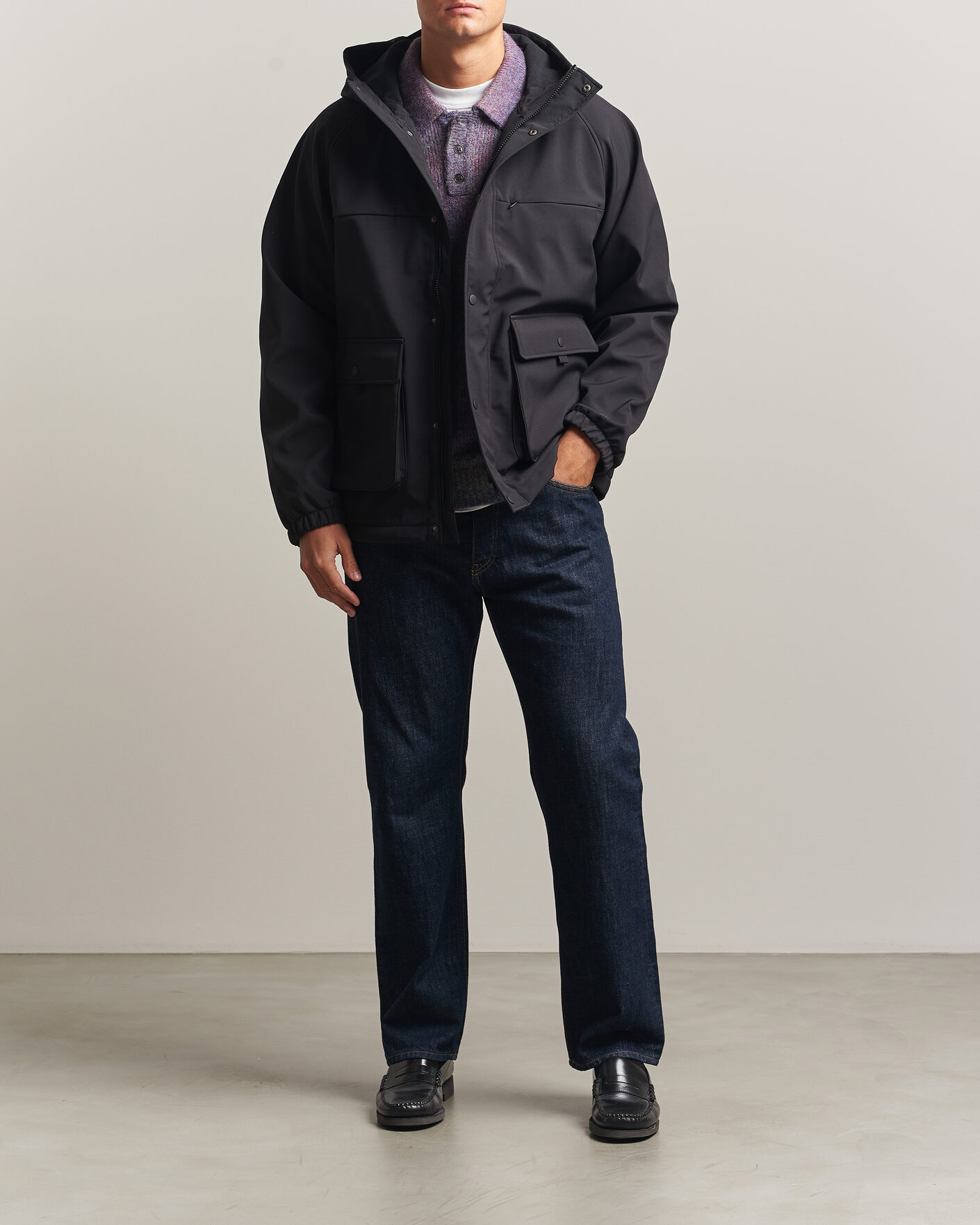 Herre | Jakker | LES DEUX | Shell Jacket Black