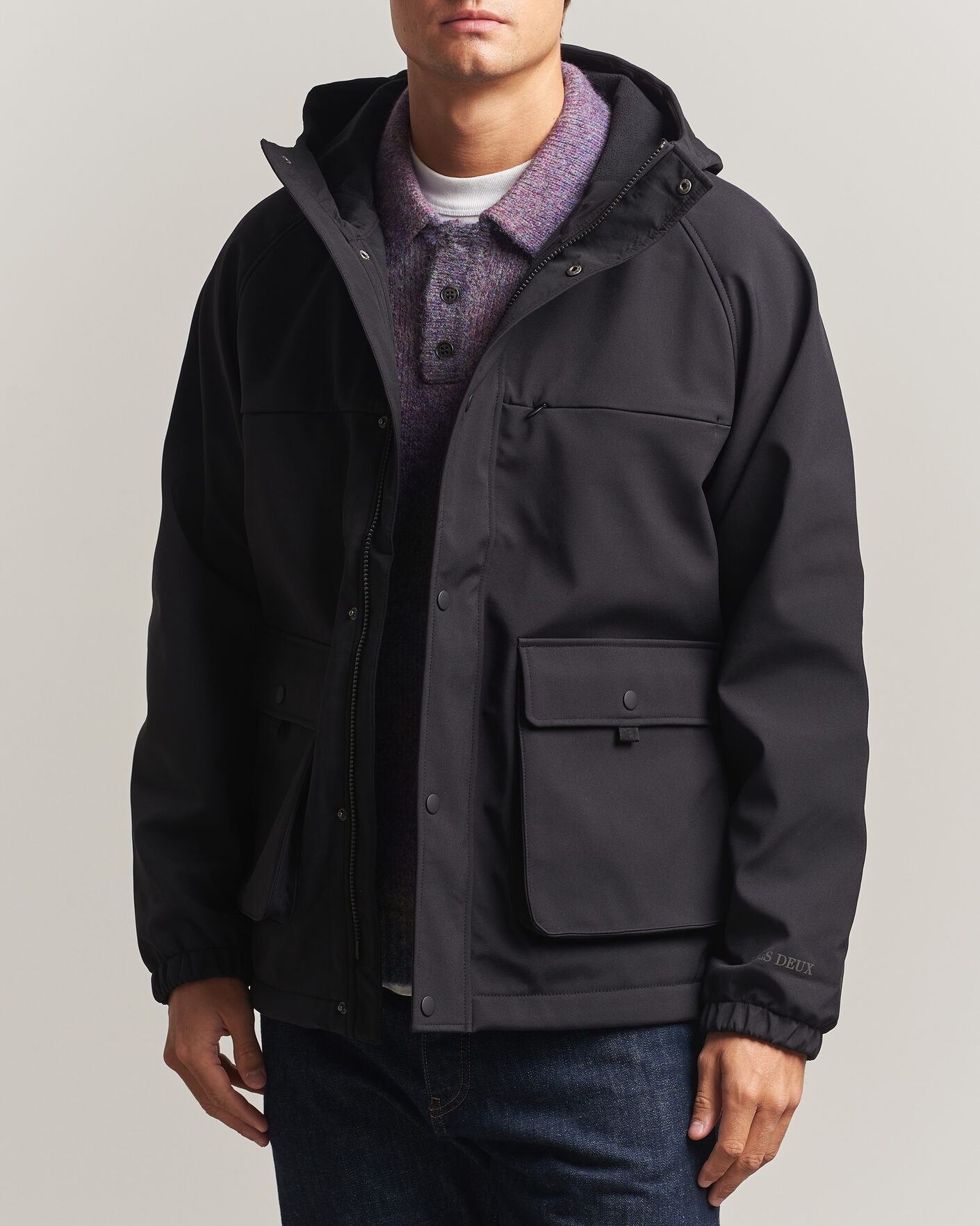 Herre | Jakker | LES DEUX | Shell Jacket Black