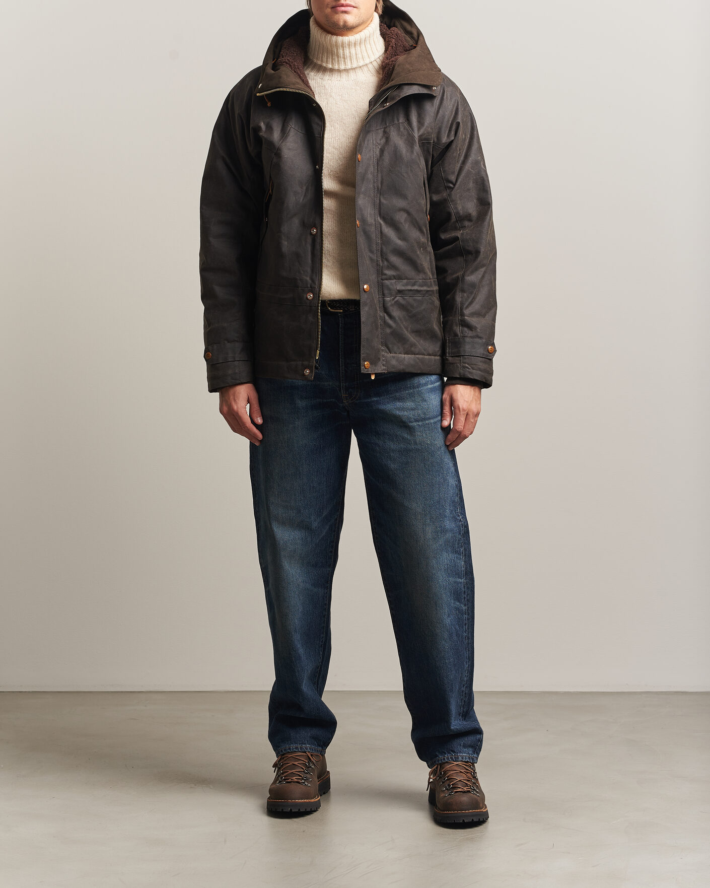 Herre | Jakker | Manifattura Ceccarelli | Mountain Jacket Chocolate