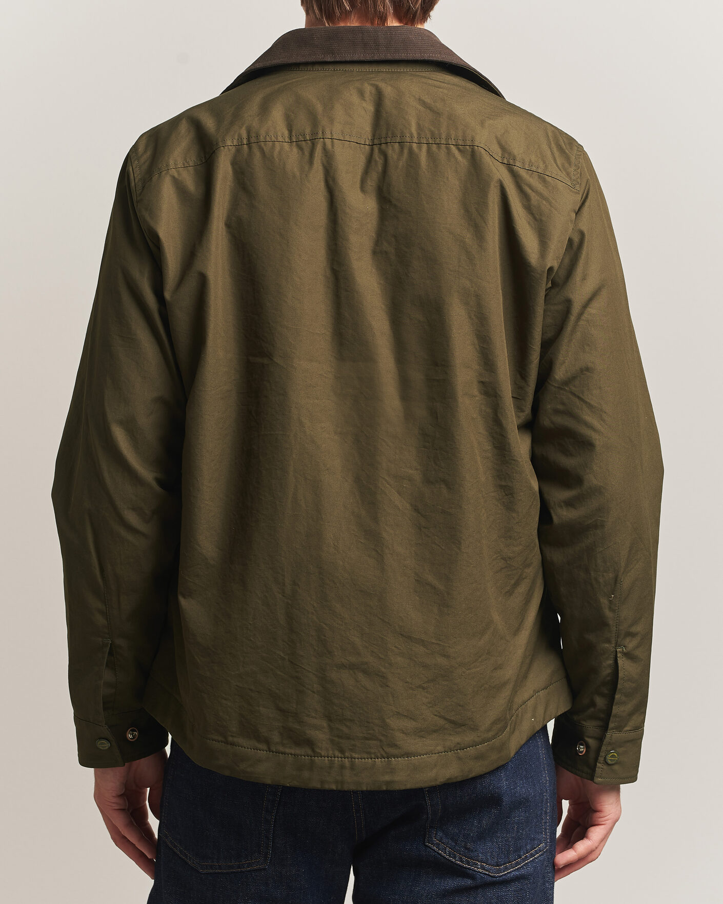 Herre | Jakker | Manifattura Ceccarelli | Double Pocket Shirt Jacket Military Green