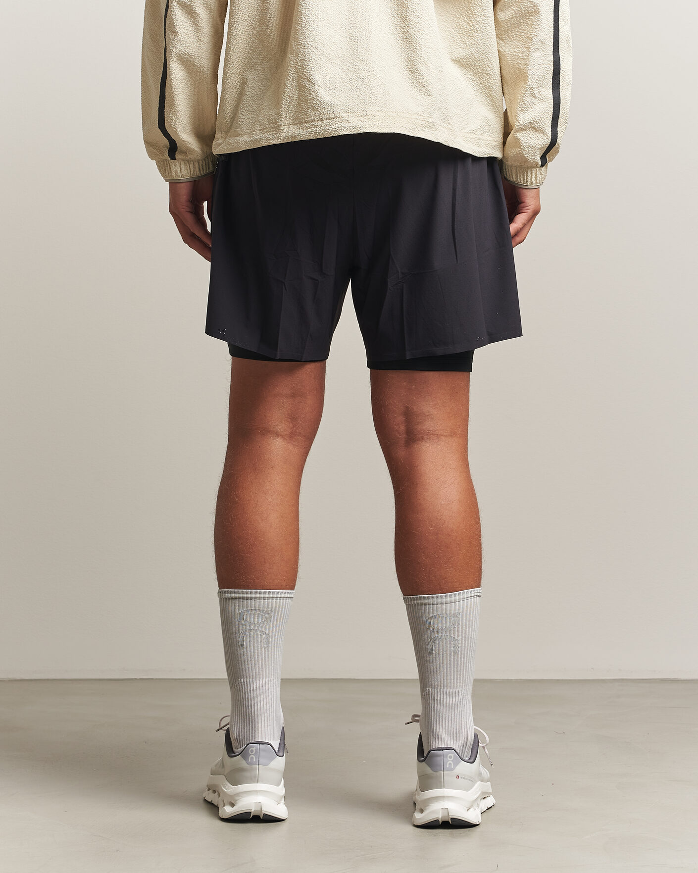 Herre | Shorts | On | 5 Inch Performance 2/1 Shorts Black
