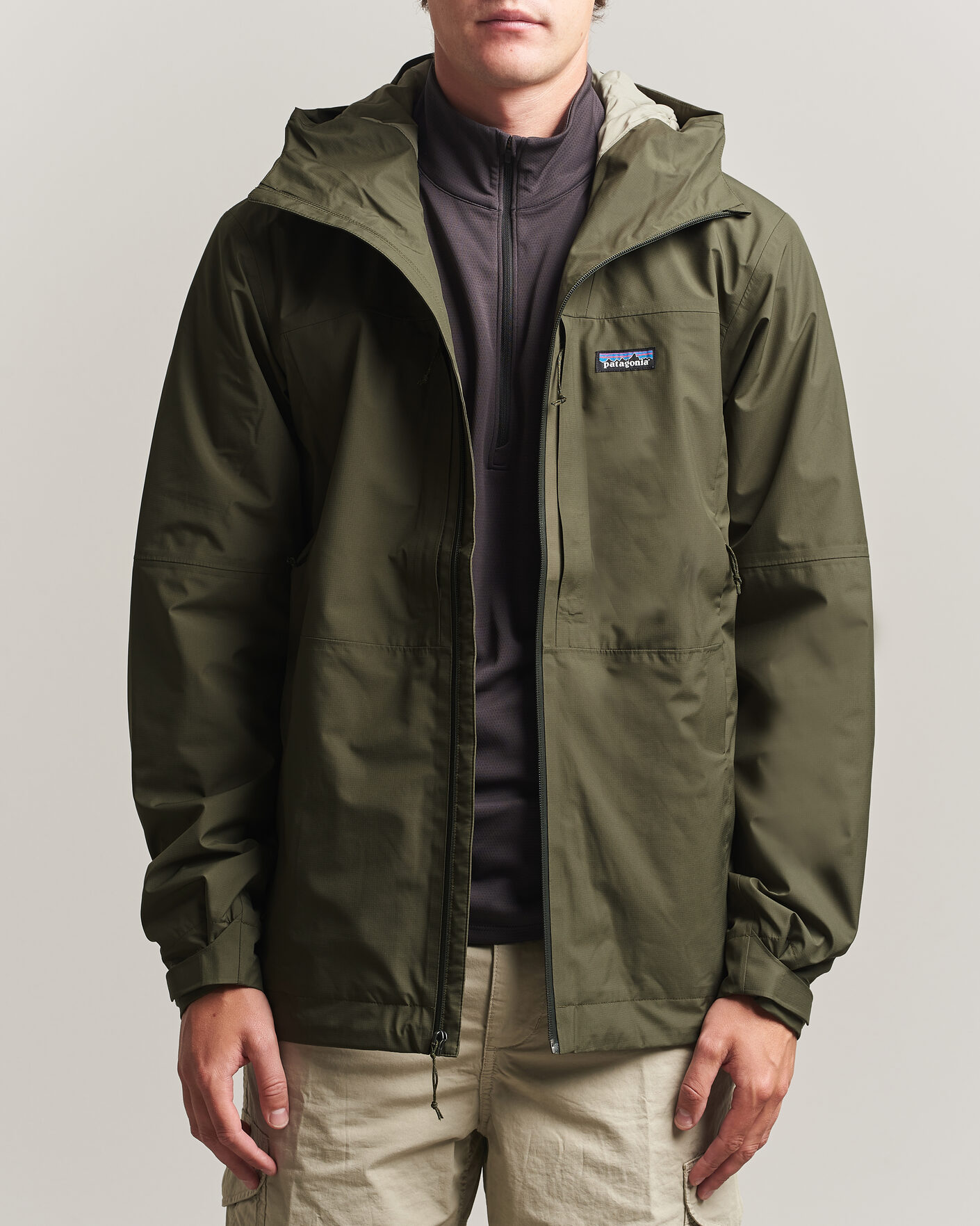 Herre | Jakker | Patagonia | Insulated Boulder Fork Rain Jacket Basin Green