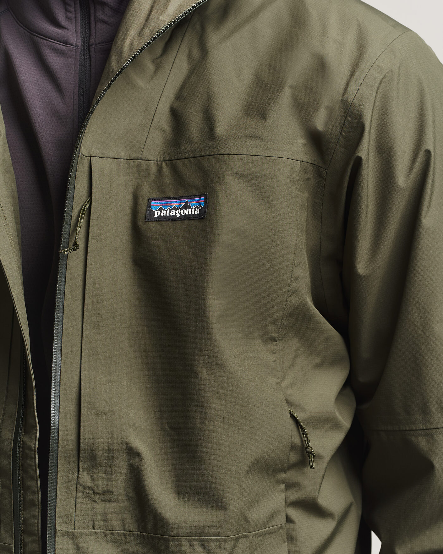 Herre | Jakker | Patagonia | Insulated Boulder Fork Rain Jacket Basin Green