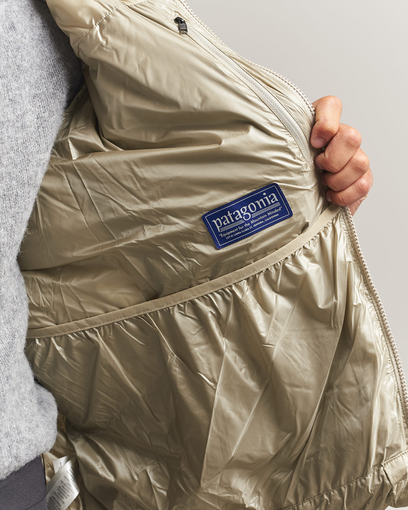 Herre | Jakker | Patagonia | Fitz Roy Down Jacket Weathered Stone