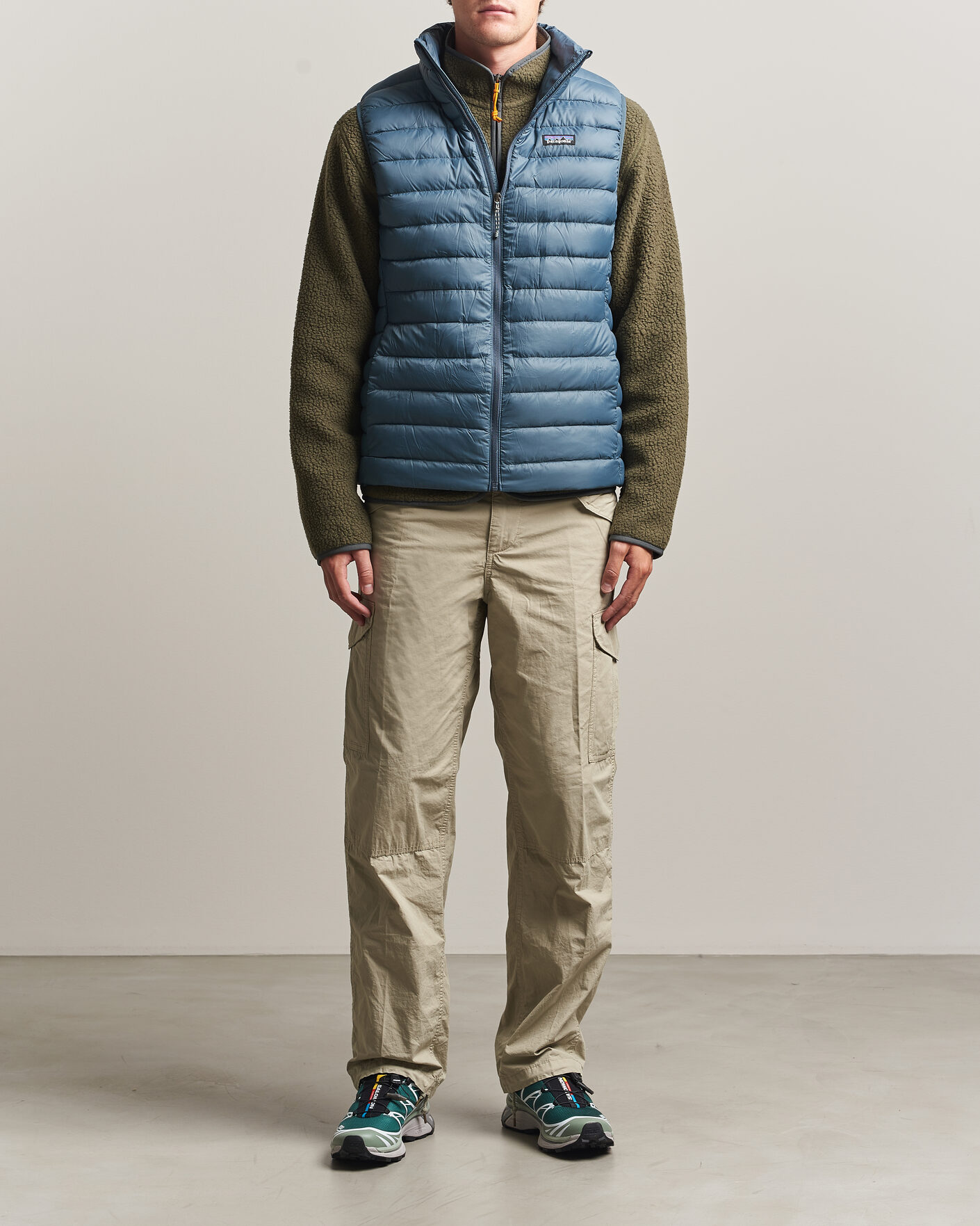 Herre | Veste | Patagonia | Sweater Vest Summit Blue