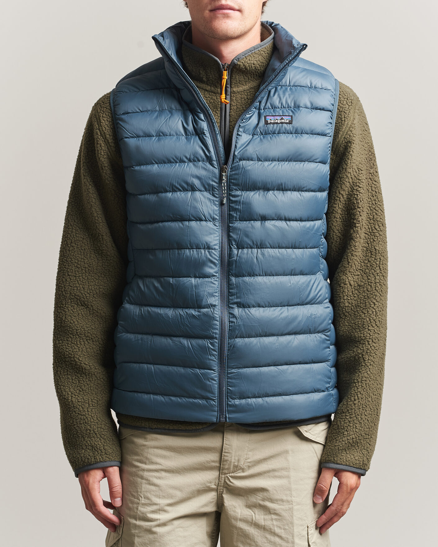 Herre | Veste | Patagonia | Sweater Vest Summit Blue