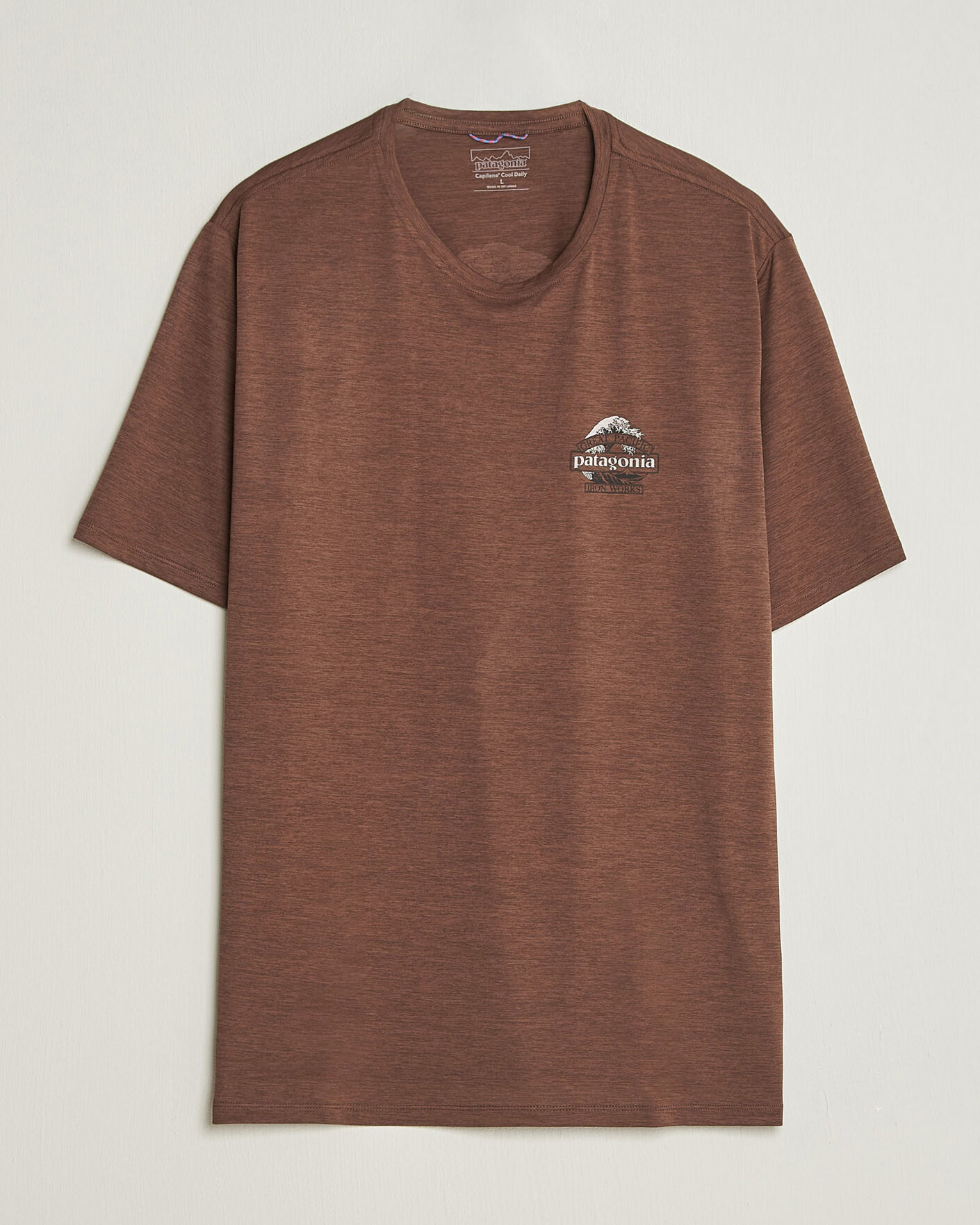 Herre | T-Shirts | Patagonia | Cap Cool Daily Shirt Berm Brown