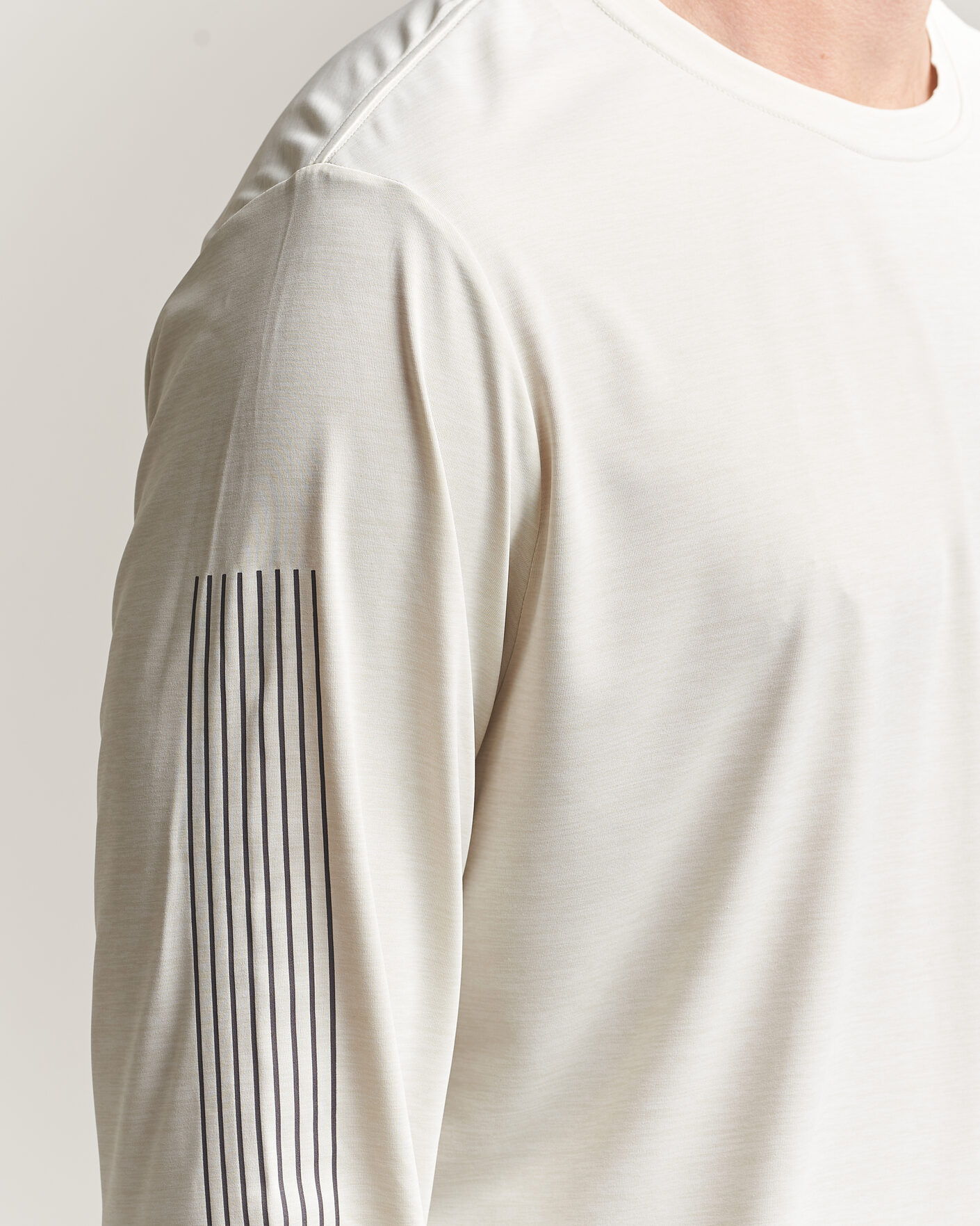 Herre | T-Shirts | Patagonia | Long Sleeve Cap Cool Shirt Dyno White