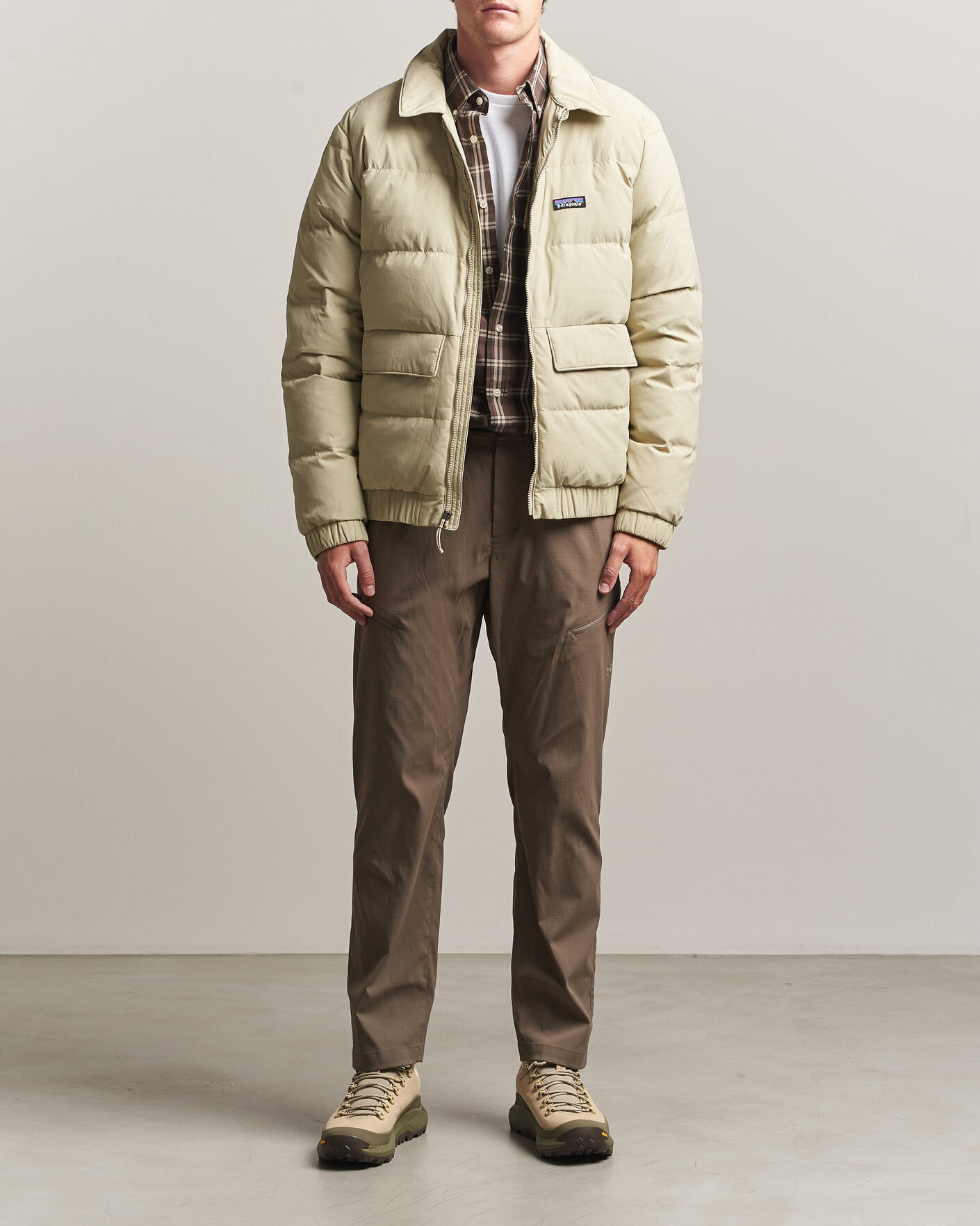 Herre | Jakker | Patagonia | Sisar Down Jacket Weathered Stone