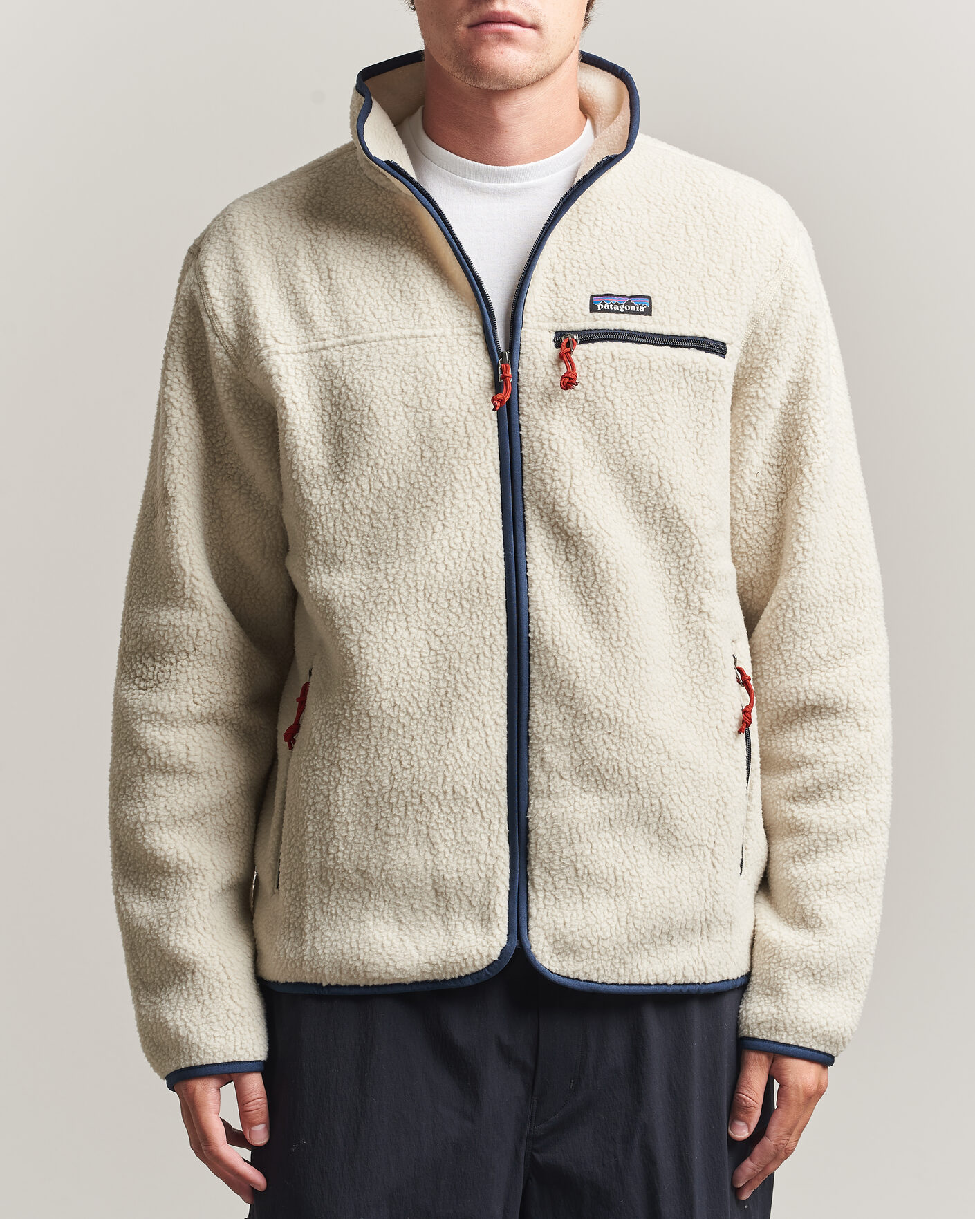 Herre | Trøjer | Patagonia | Retro Pile Jacket Pelican
