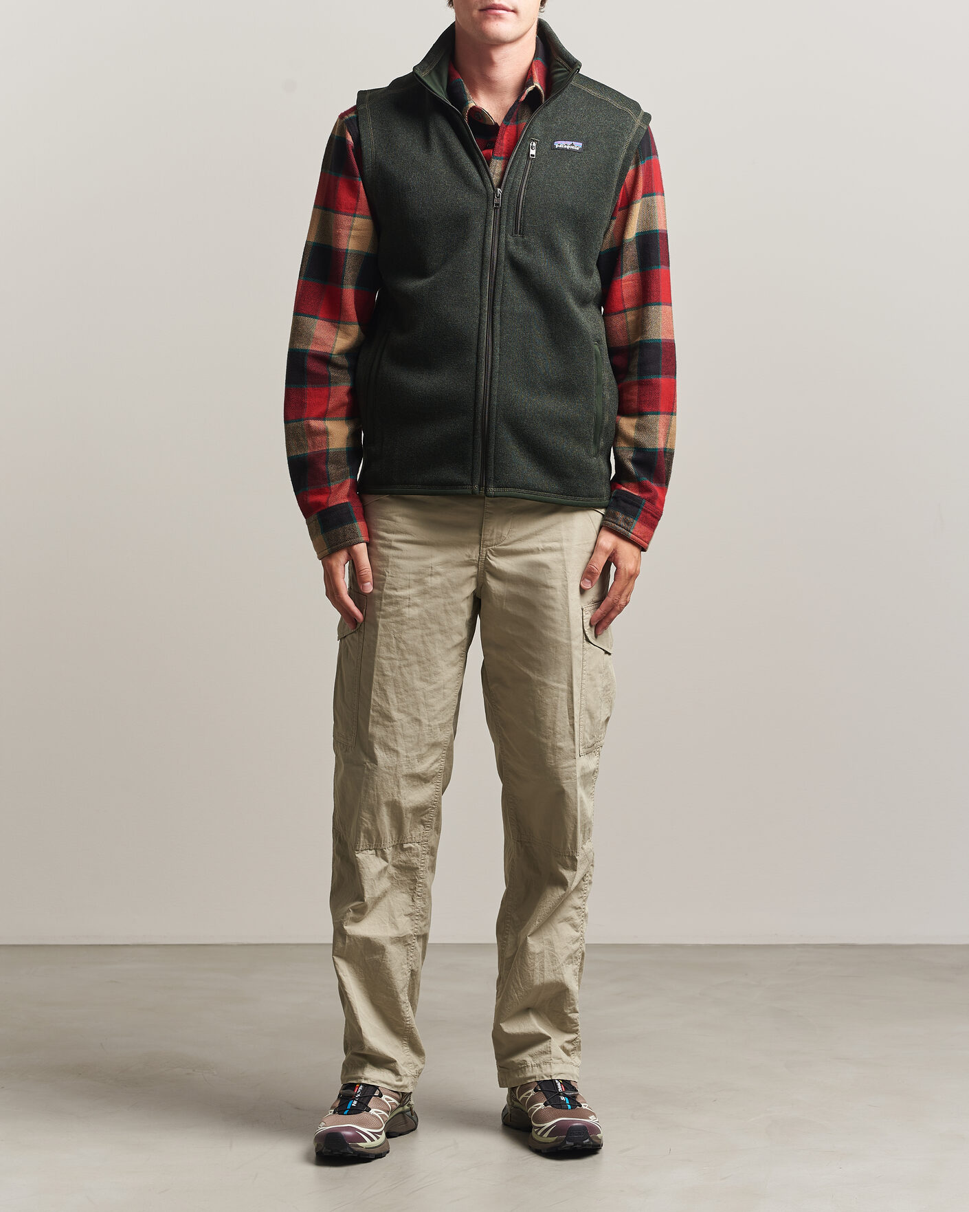 Herre | Veste | Patagonia | Better Sweater Vest Old Growth Green