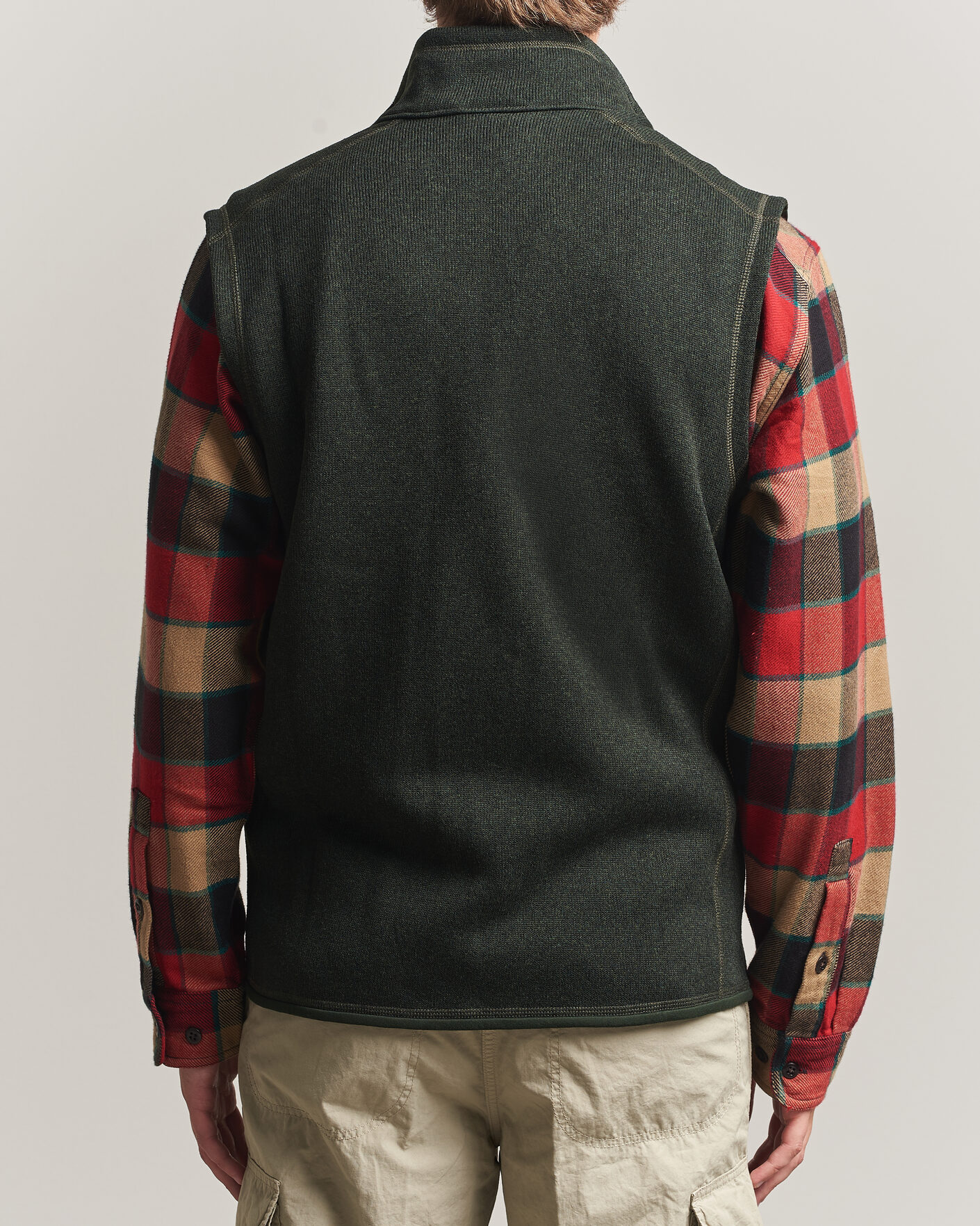 Herre | Veste | Patagonia | Better Sweater Vest Old Growth Green
