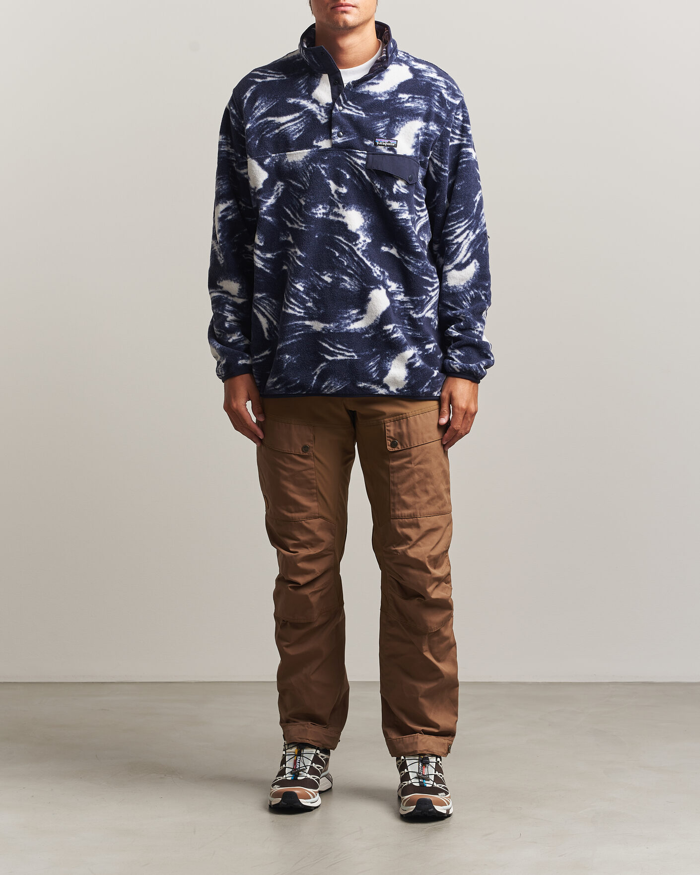 Herre | Trøjer | Patagonia | Synch Snap T Half Zip Fleece Polar Breeze