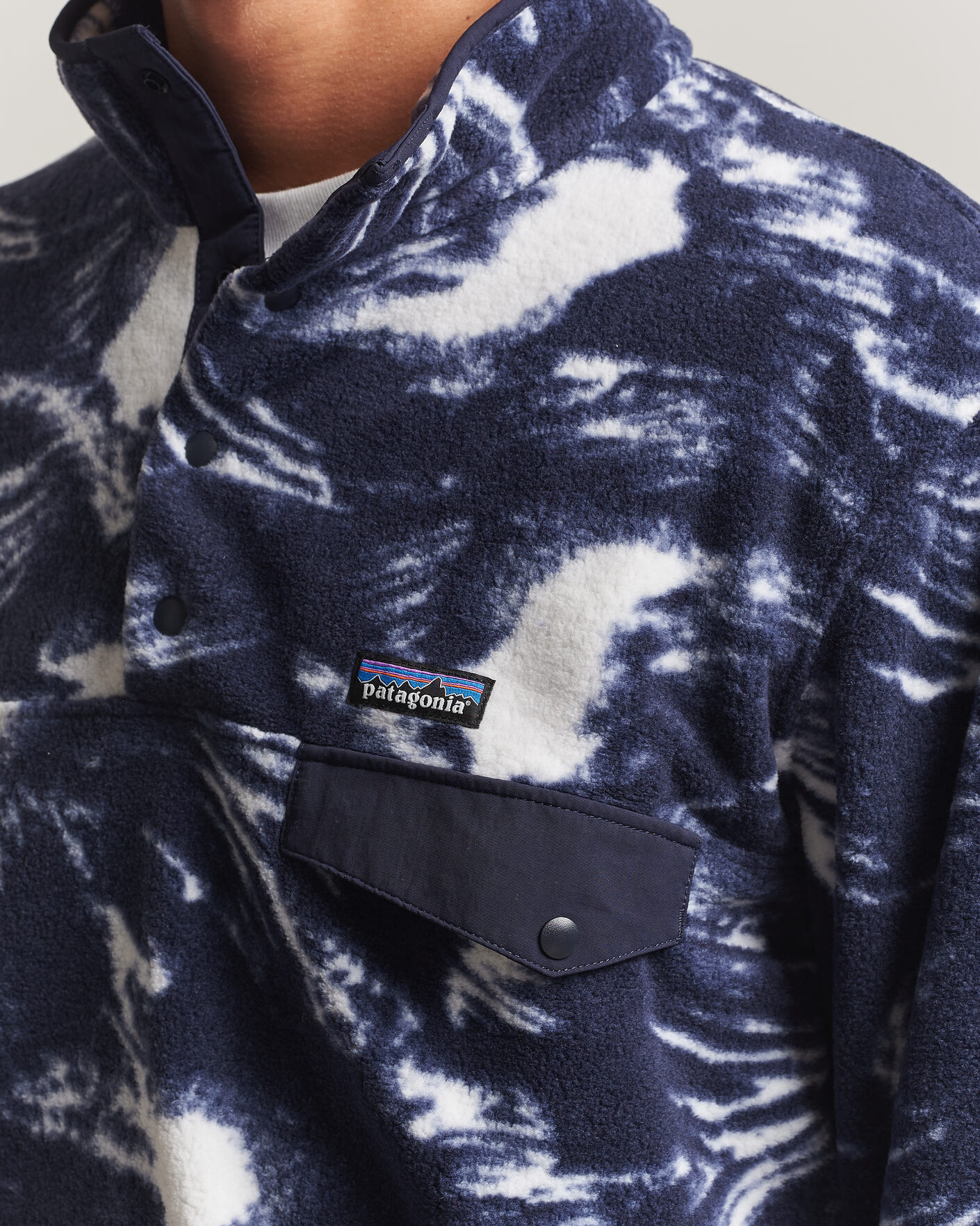 Herre | Trøjer | Patagonia | Synch Snap T Half Zip Fleece Polar Breeze