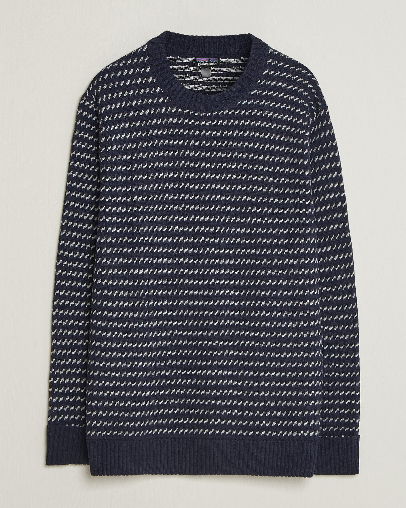 Herre | Trøjer | Patagonia | Recycled Wool Blend Sweater Classic Navy
