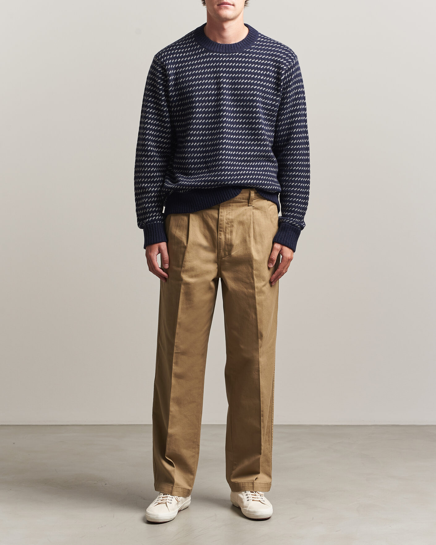 Herre | Trøjer | Patagonia | Recycled Wool Blend Sweater Classic Navy