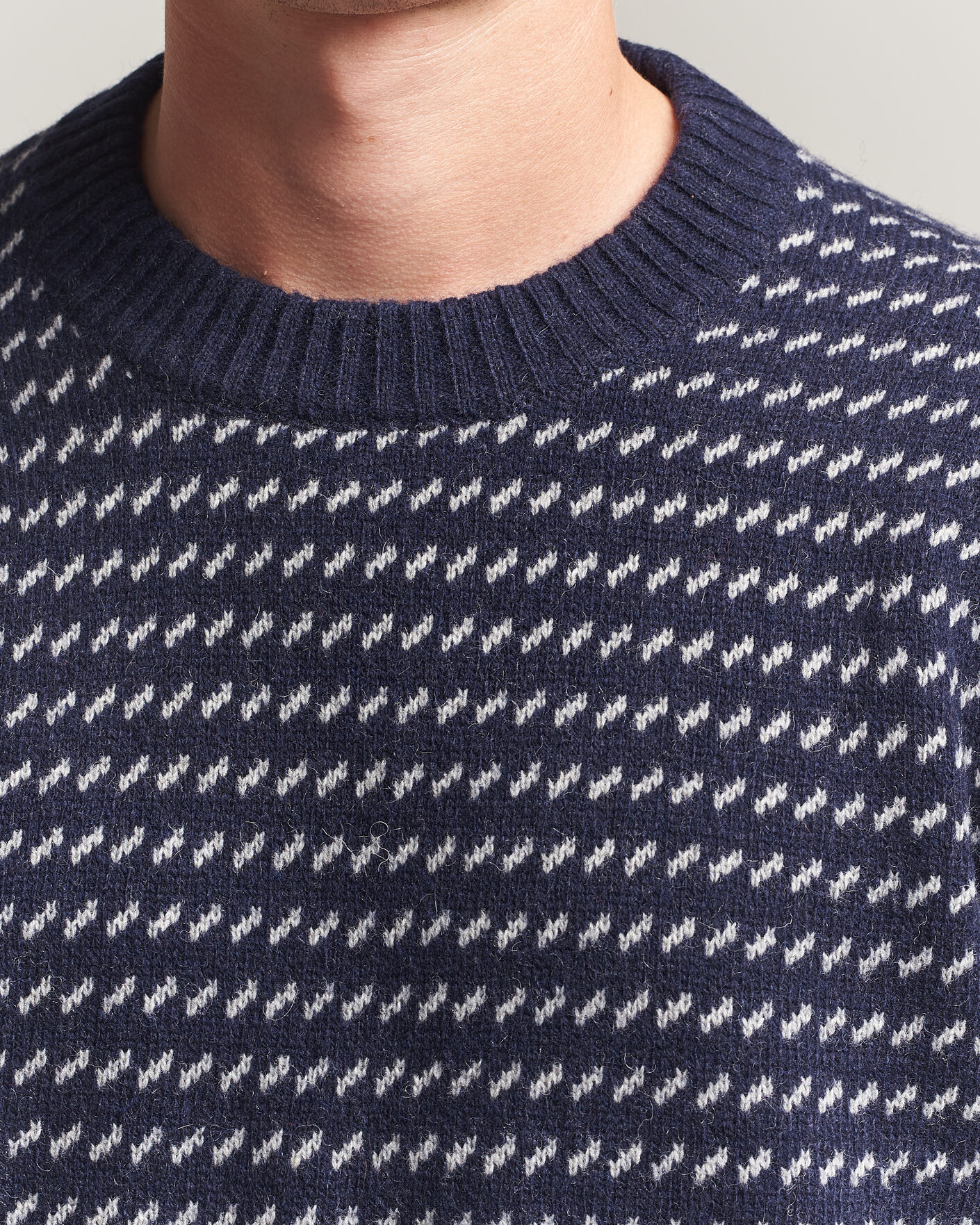 Herre | Trøjer | Patagonia | Recycled Wool Blend Sweater Classic Navy