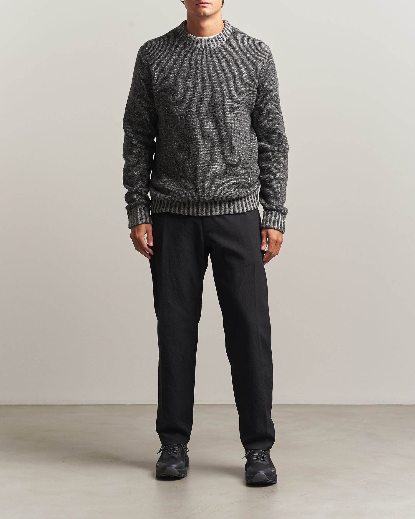Herre | Trøjer | Patagonia | Recycled Wool Blend Sweater Marlie Forge Grey