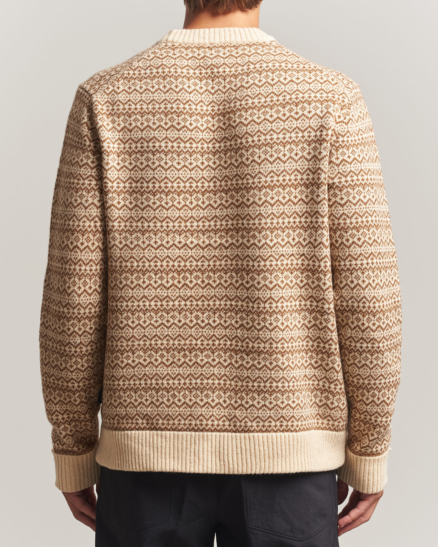 Herre | Trøjer | Patagonia | Recycled Wool Blend Sweater Snow Squail Natural