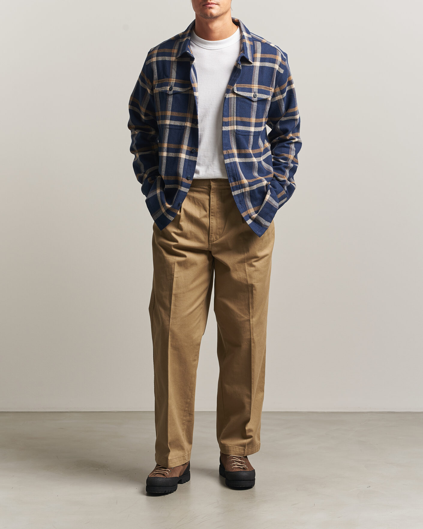 Herre | Skjorter | Patagonia | Fjord Flannel Shirt New Navy
